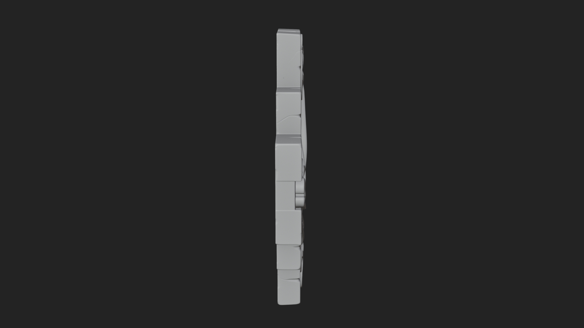 Celtic Knot Cross Plaque Design 1 3D Print Model 3D Model