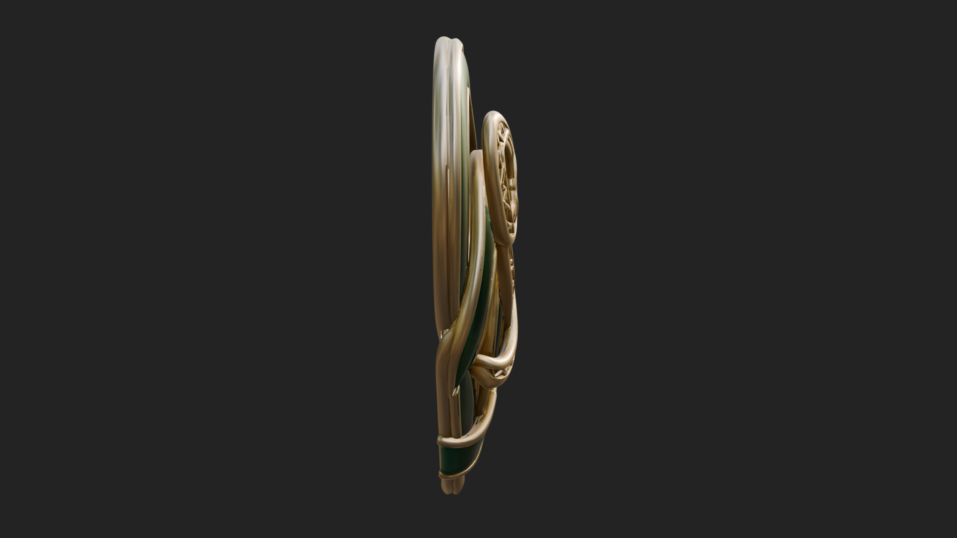 Celtic Knot Heart Pendant Design 3 3D Print Model 3D Model