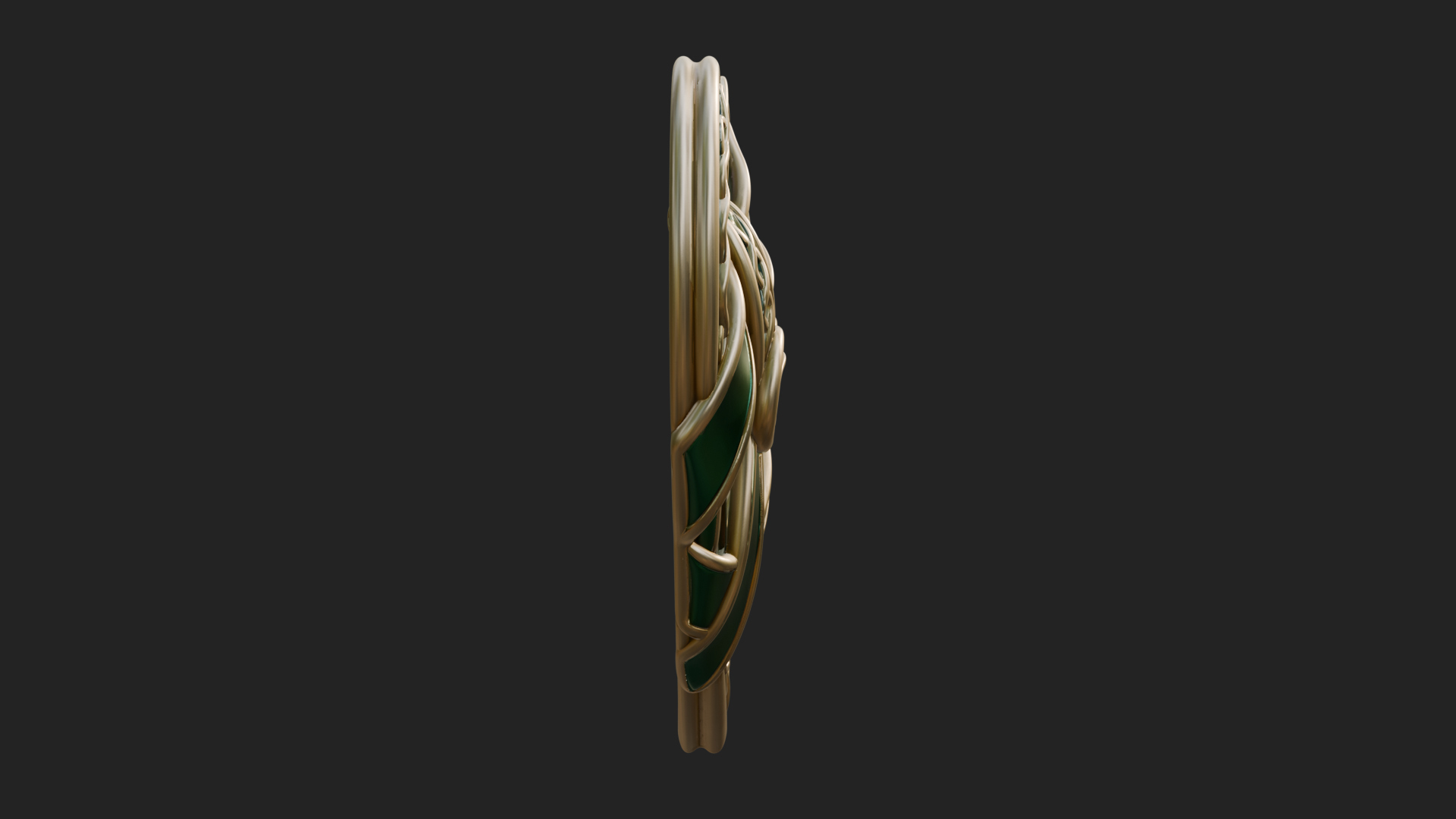 Celtic Knot Heart Pendant Design 5 3D Print Model 3D Model