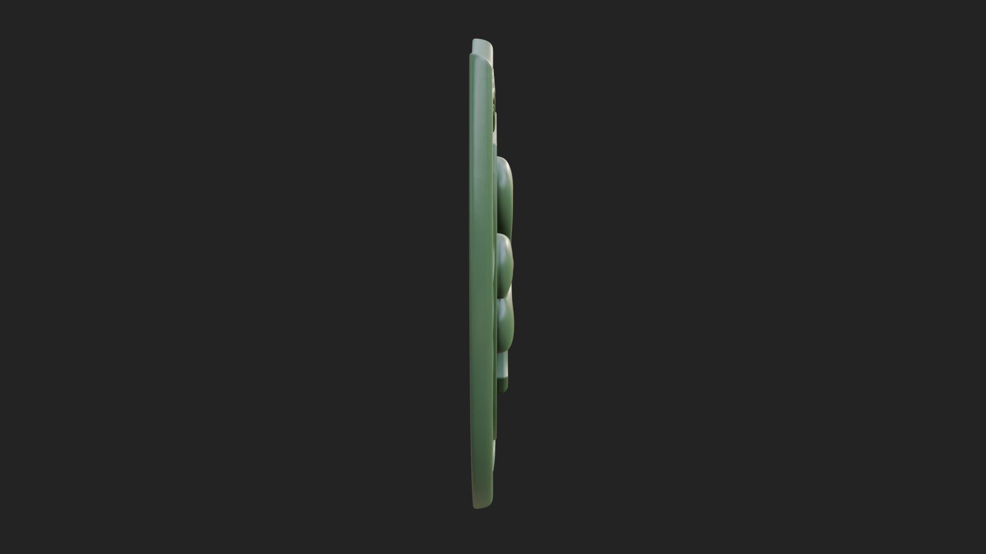 Celtic Knot Shamrock Plaque Design 5 3D Print Model 3D Model