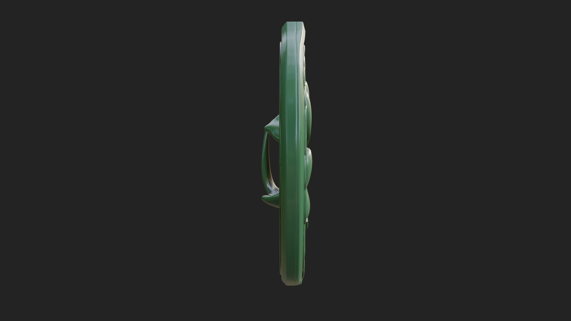 Celtic Knot Shamrock Plaque Design 8 3D Print Model 3D Model