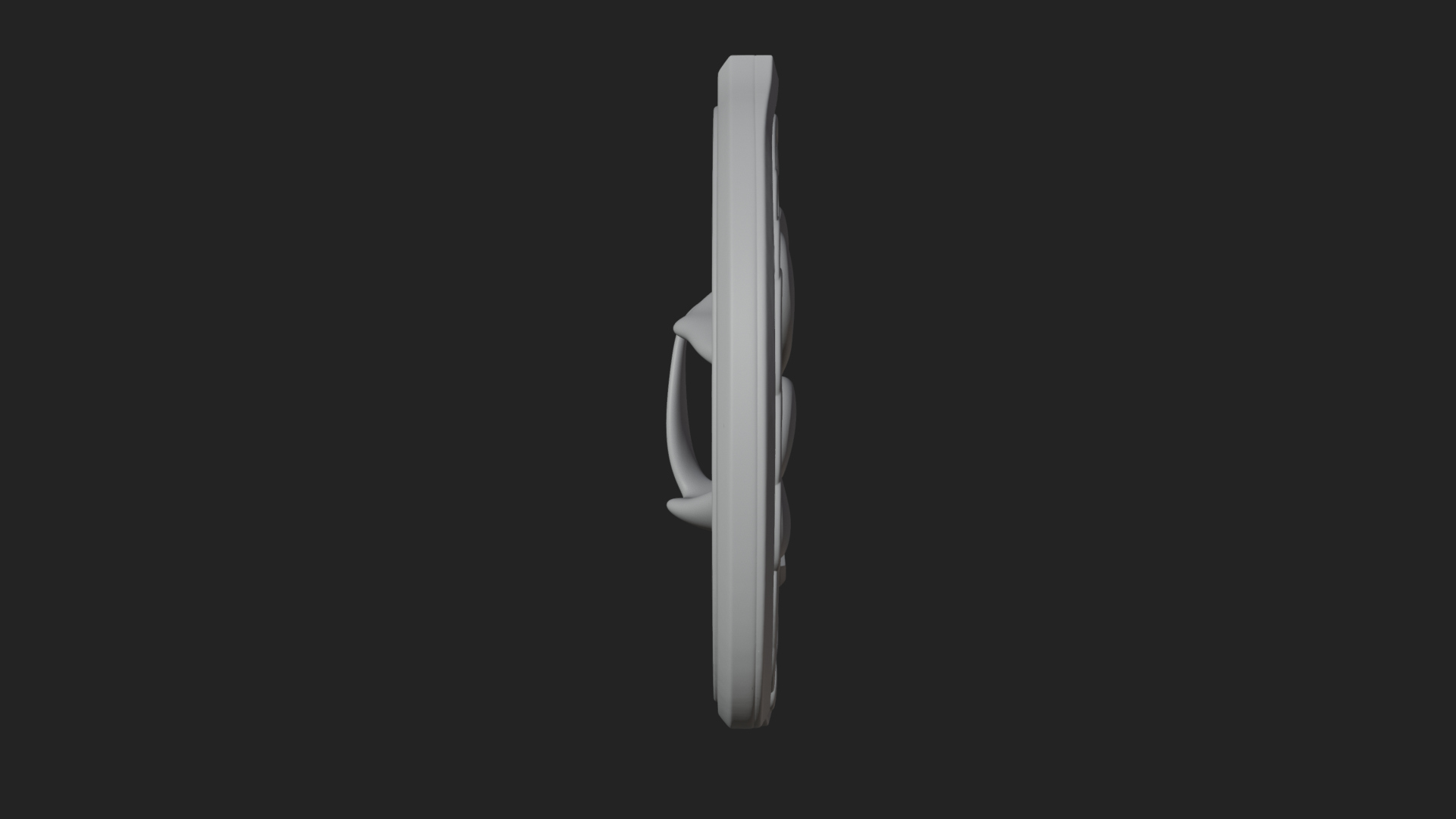 Celtic Knot Shamrock Plaque Design 8 3D Print Model 3D Model