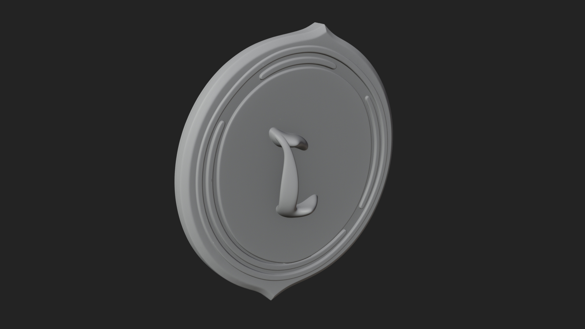 Celtic Knot Shamrock Plaque Design 8 3D Print Model 3D Model