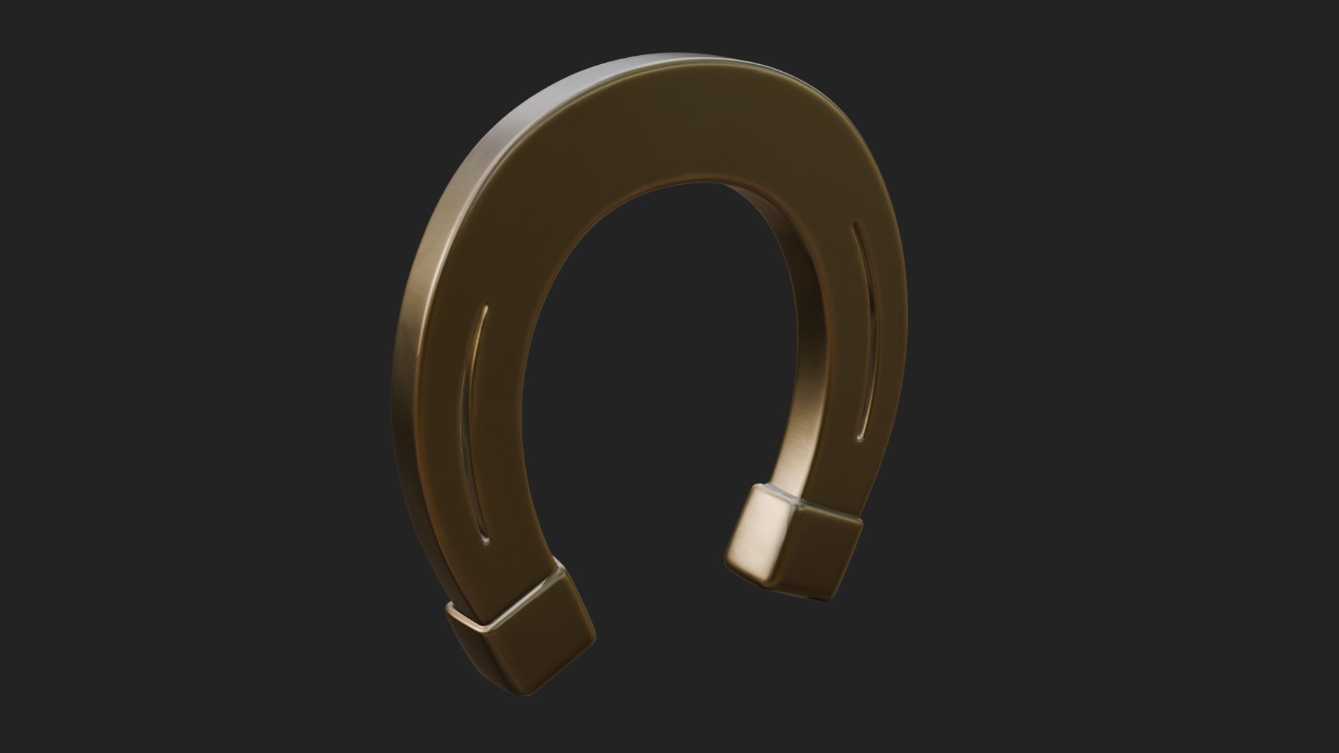 Celtic Lucky Horseshoe Plaque Design 5 3D Print Model 3D Model