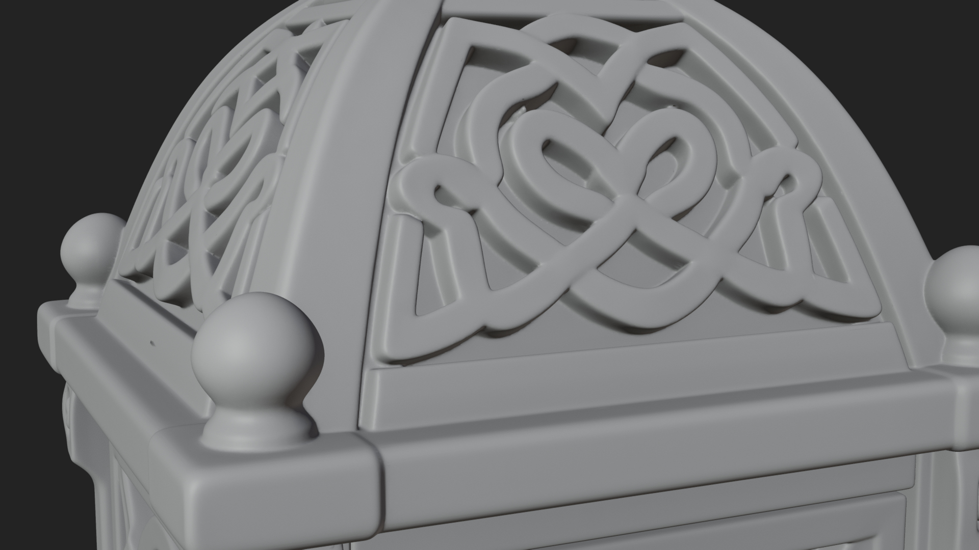 Celtic Shamrock Lantern Model Design 3 3D Print Model 3D Model