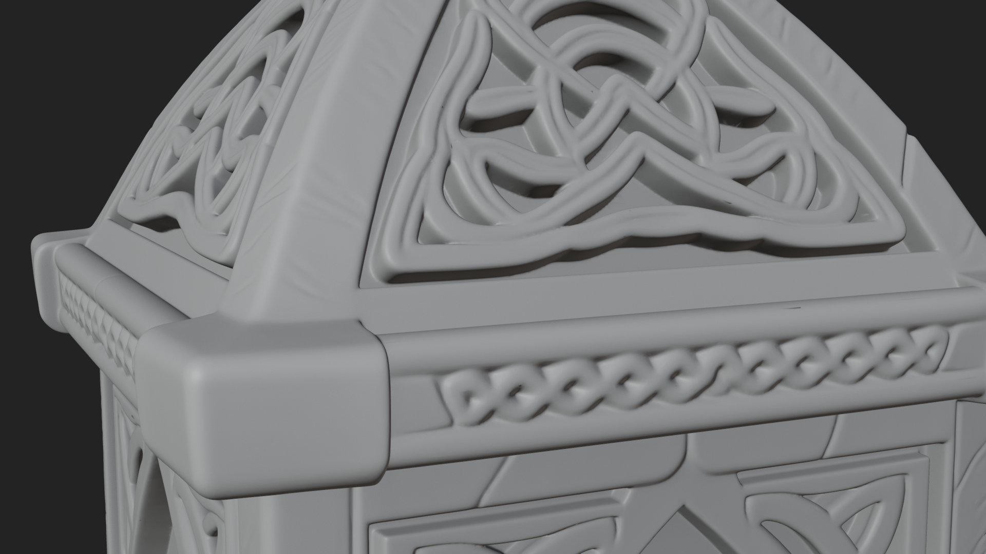 Celtic Shamrock Lantern Model Design 4 3D Print Model 3D Model