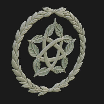 Celtic Trinity Knot Pendant Design 11 3d Print Model