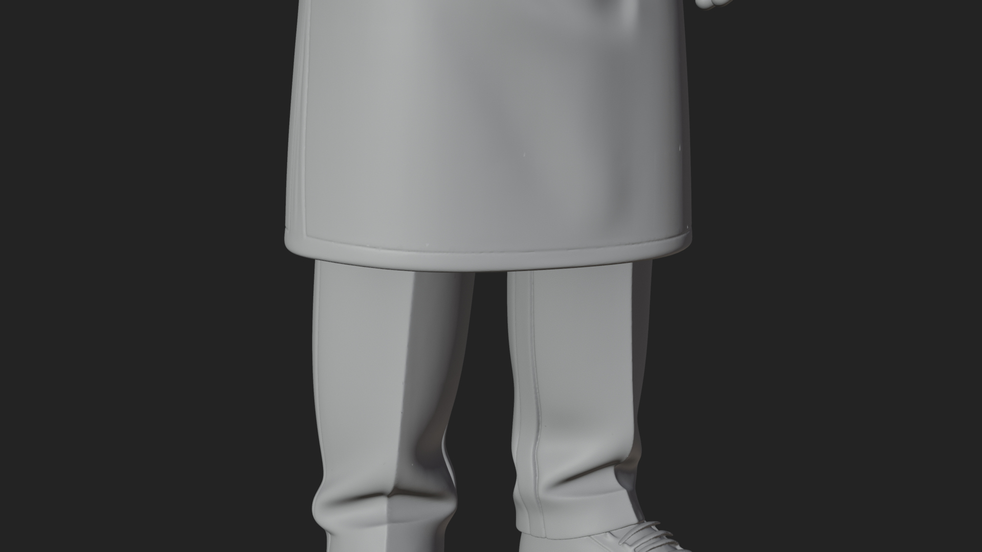Chef Man Statue Design 7 3D Print Model 3D Model