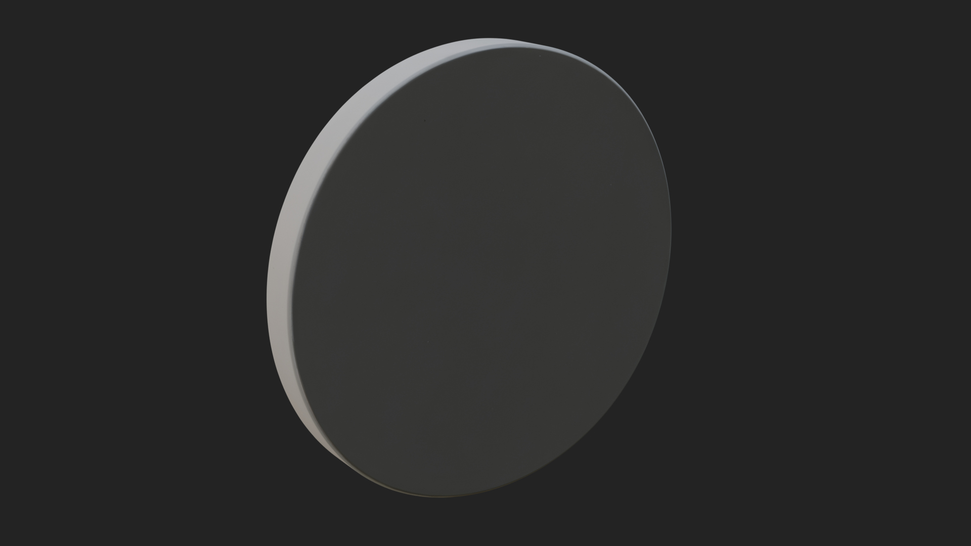 Cherub on Moon Disc Plaque Design 3 3D Print Model 3D Model