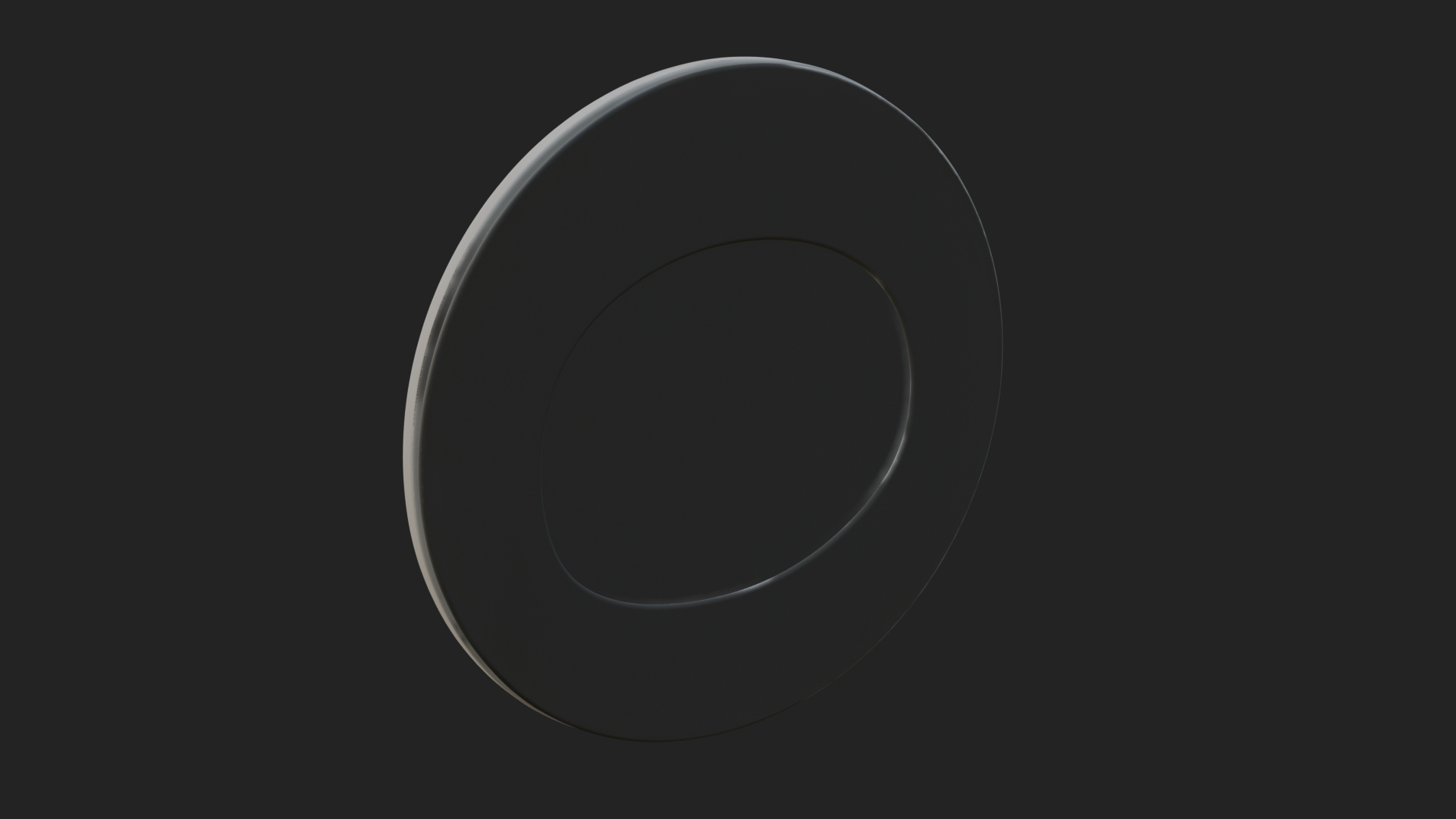 Cherub on Moon Disc Plaque Design 4 3D Print Model 3D Model