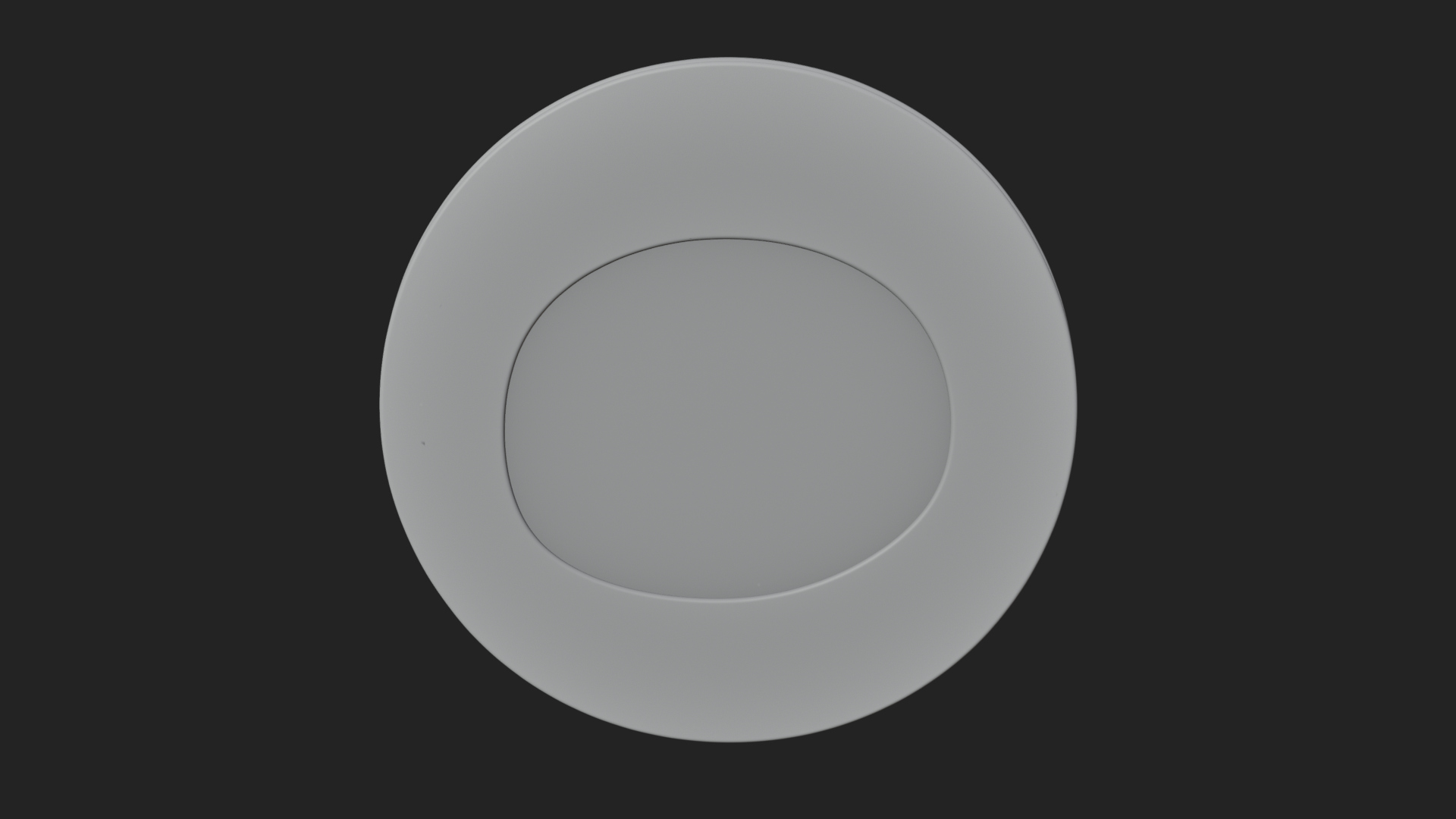 Cherub on Moon Disc Plaque Design 4 3D Print Model 3D Model