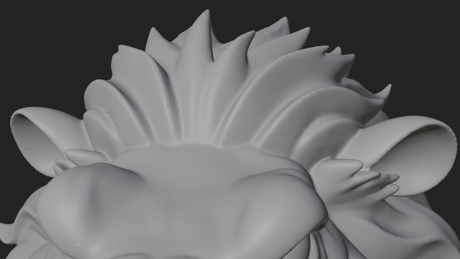 Chimera Mythical Beast Statue Design 14 3D Print Model 3D Model