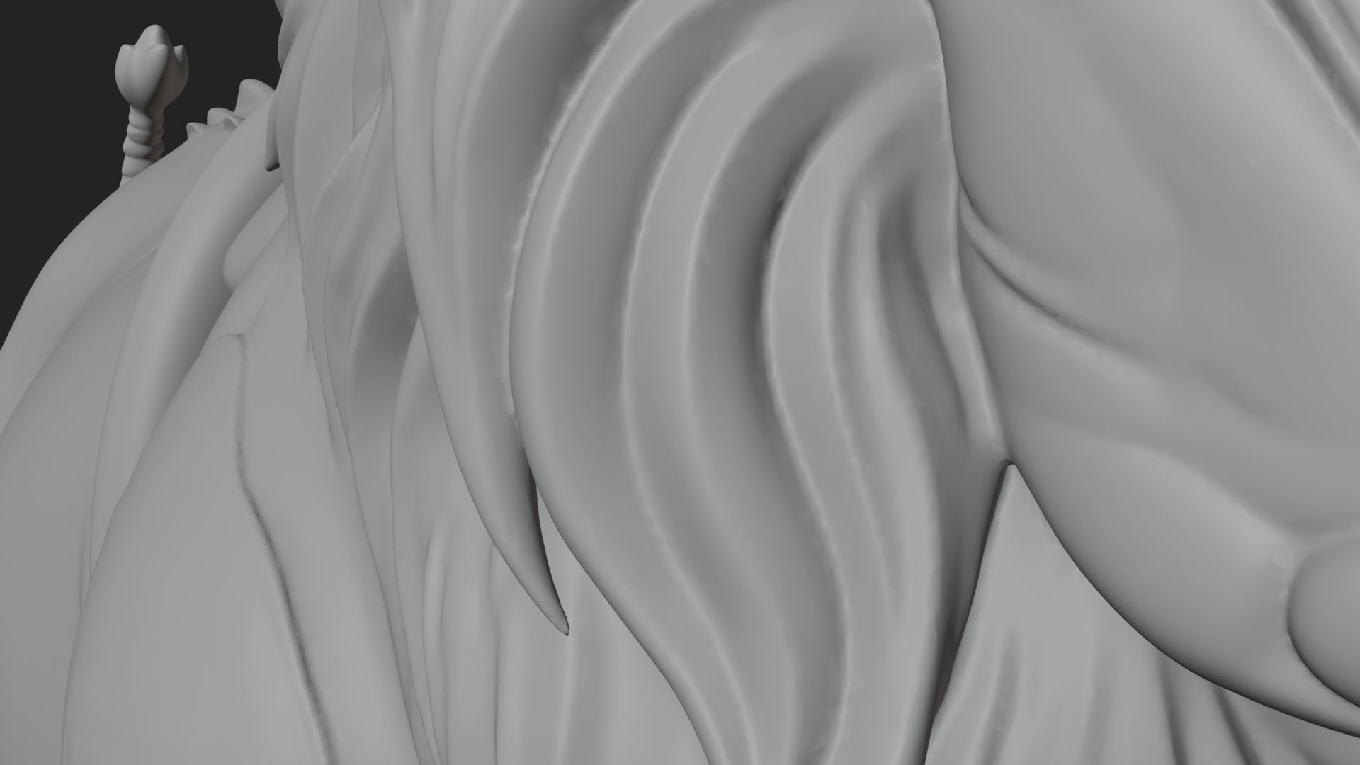 Chimera Mythical Beast Statue Design 15 3D Print Model 3D Model