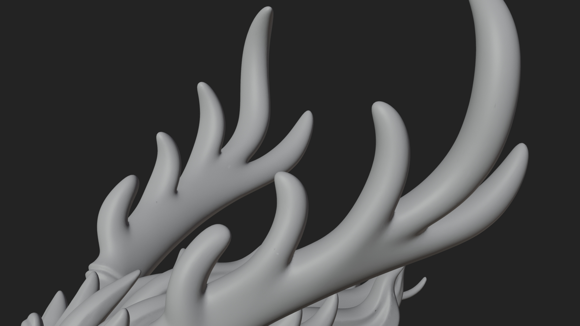 Chinese Dragon Statue Design 11 3D Print Model 3D Model