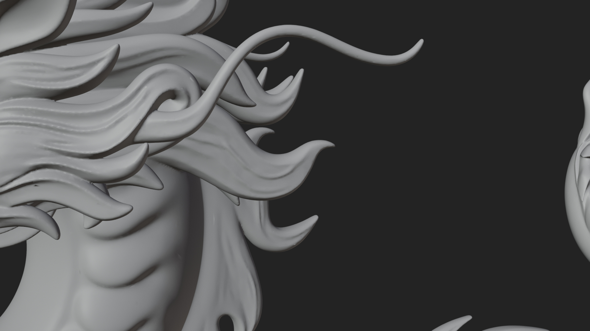 Chinese Dragon Statue Design 11 3D Print Model 3D Model