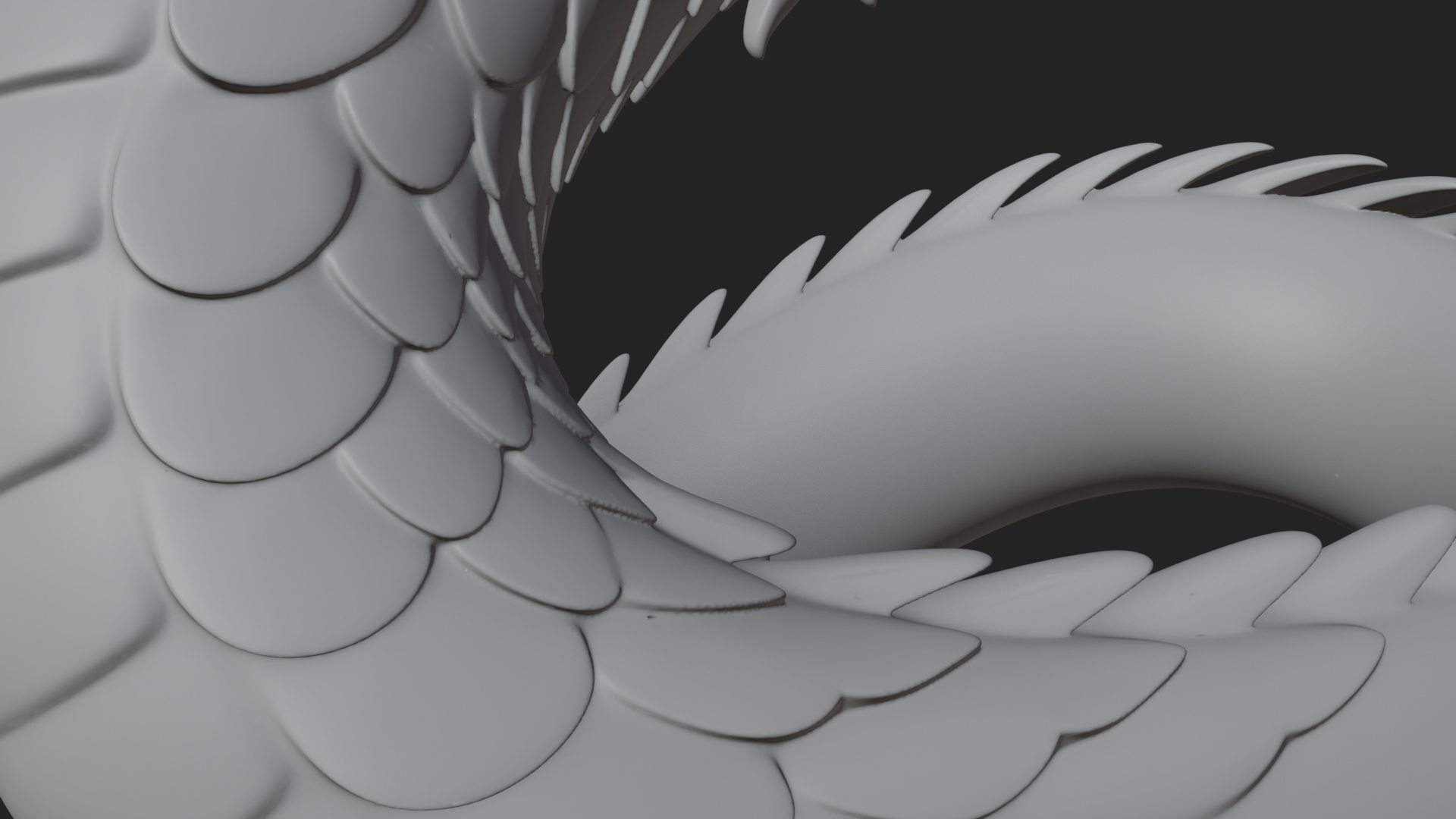 Chinese Dragon Statue Design 13 3D Print Model 3D Model
