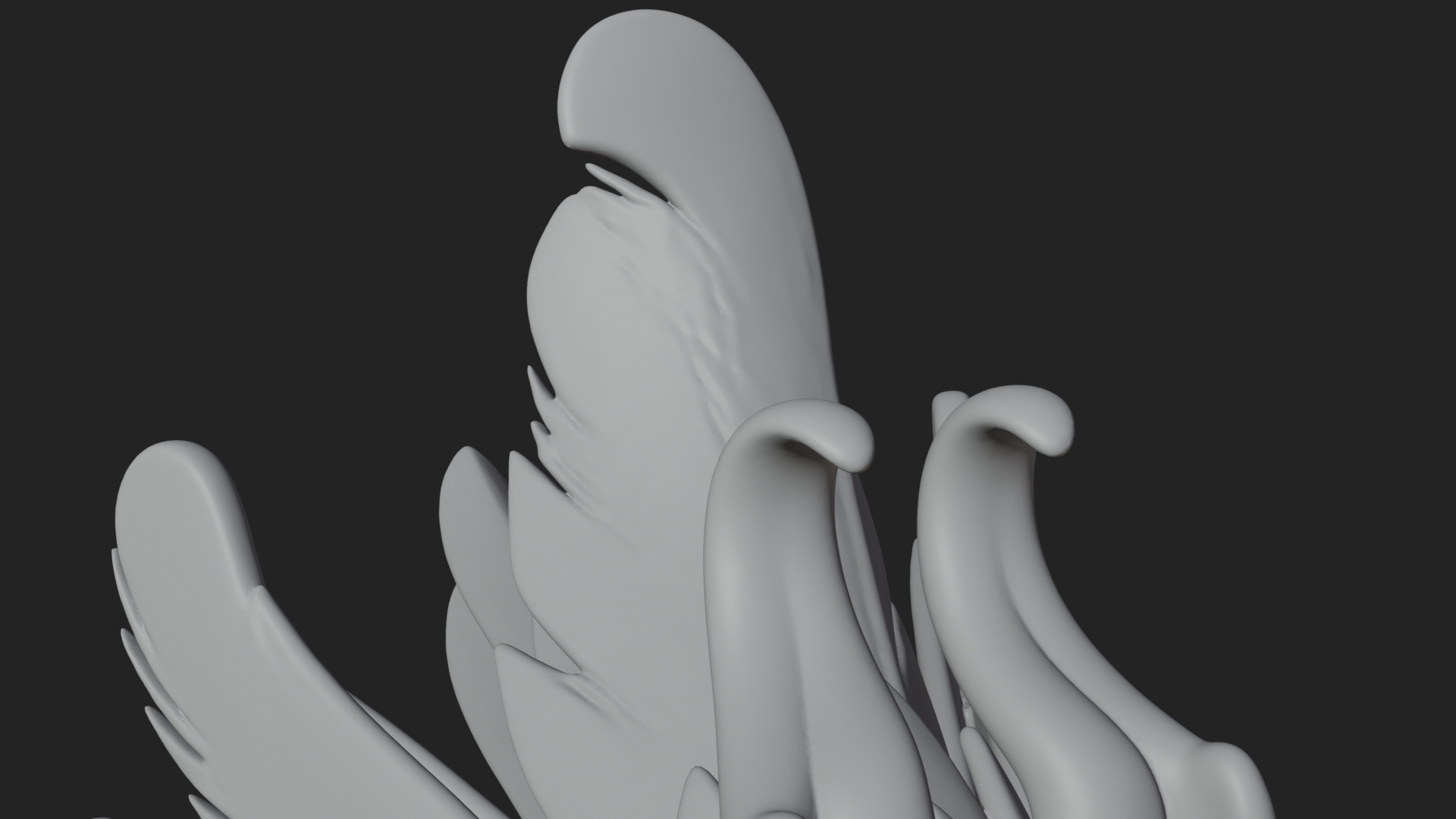 Chinese Dragon Statue Design 14 3D Print Model 3D Model