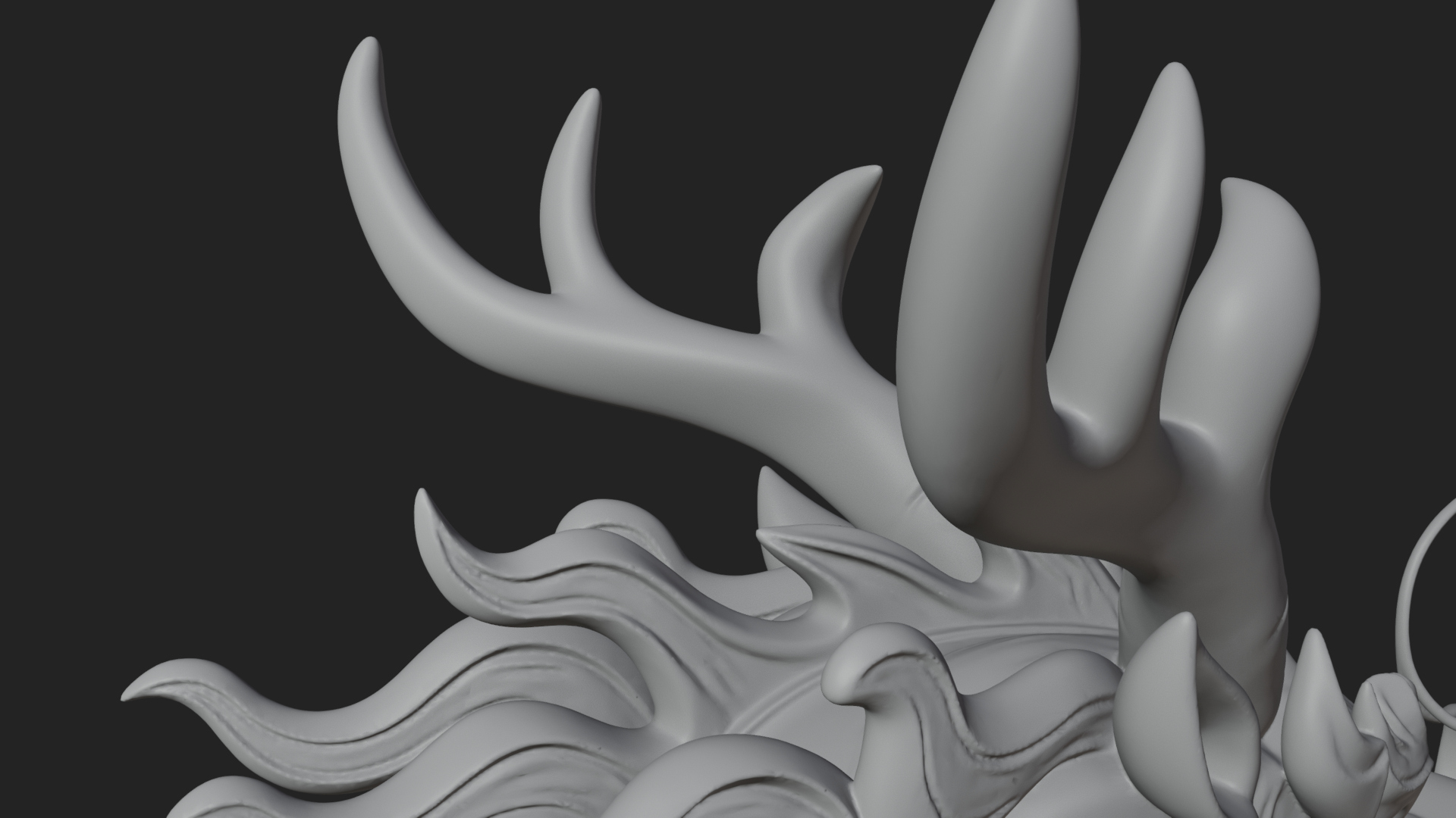 Chinese Dragon Statue Design 7 3D Print Model 3D Model