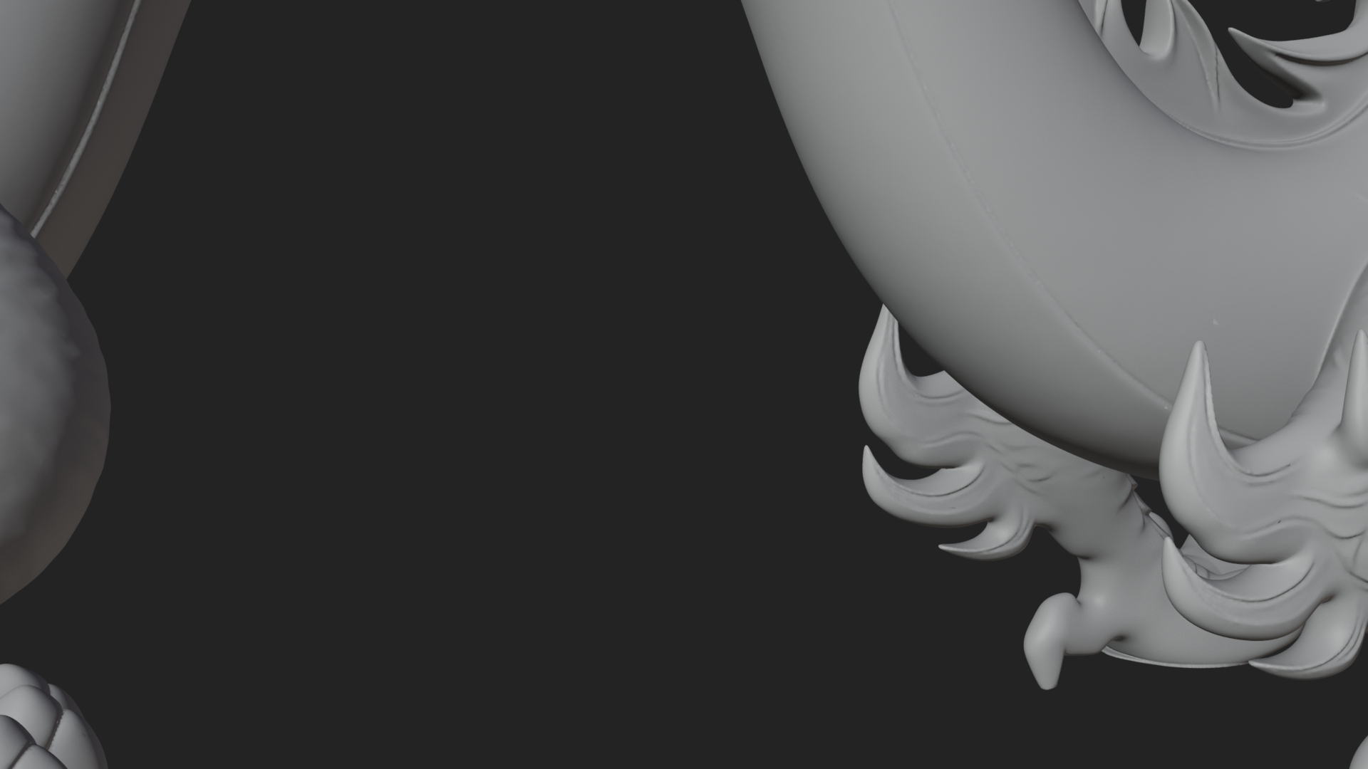 Chinese Dragon Statue Design 7 3D Print Model 3D Model