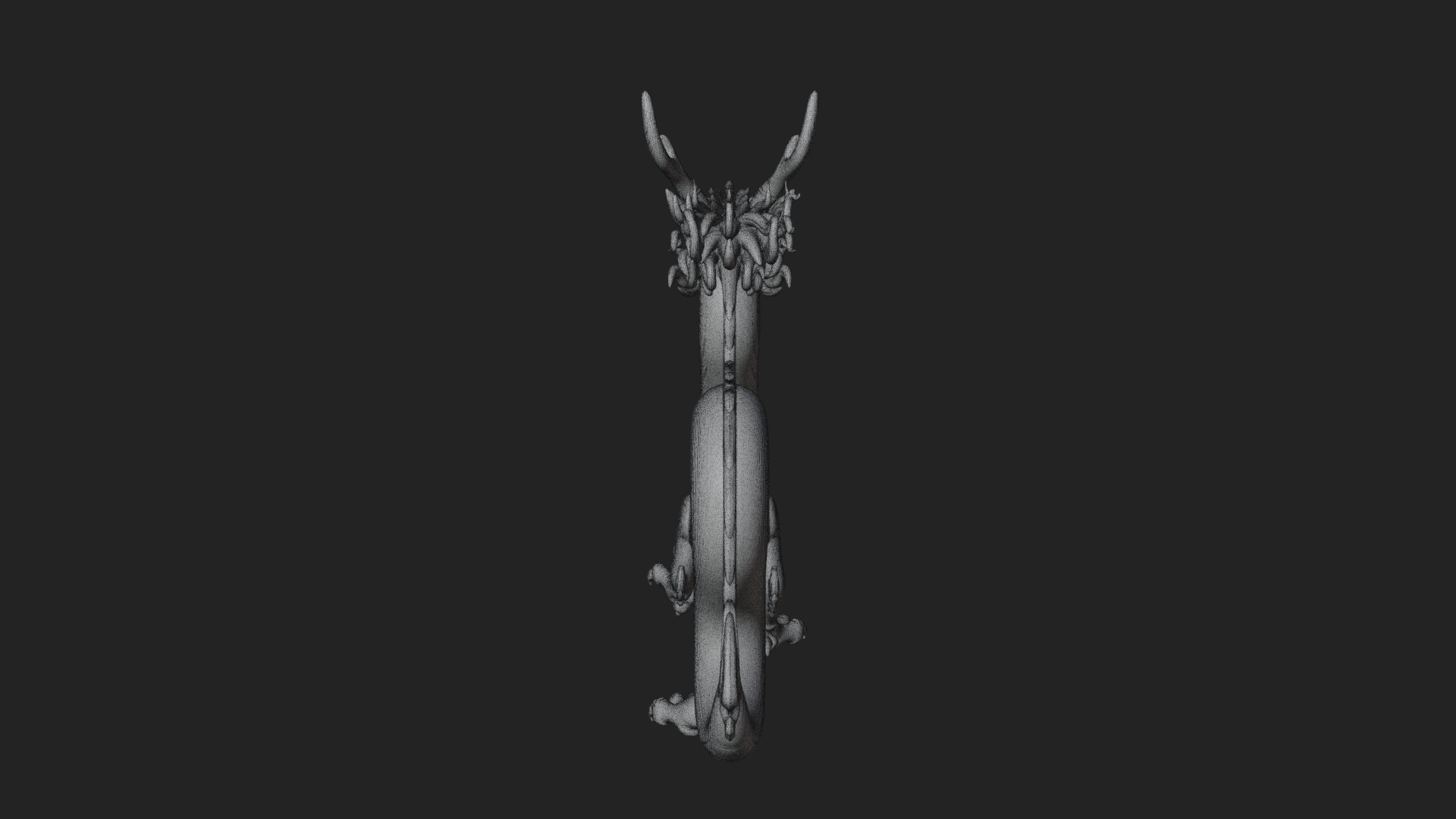 Chinese Dragon Statue Design 8 3D Print Model 3D Model