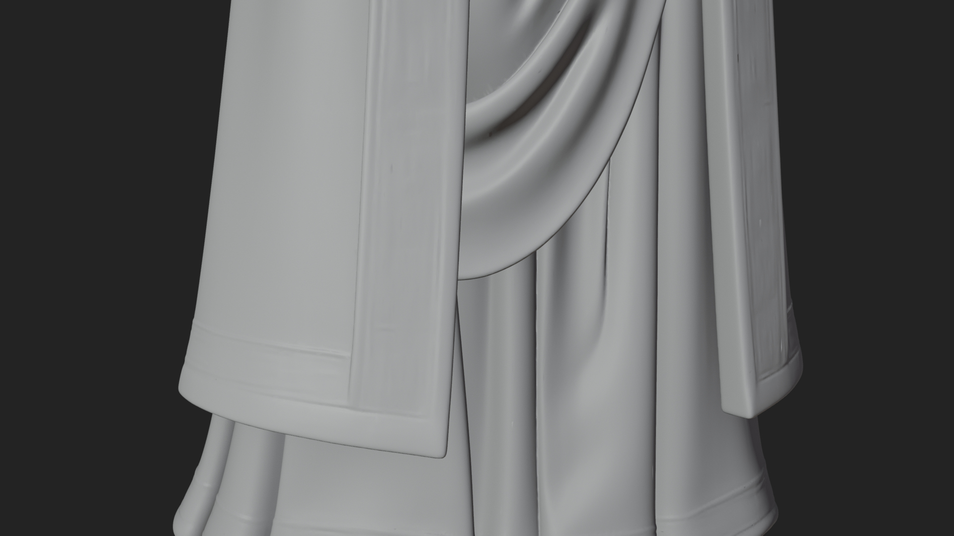 Chinese Scholar with Book Statue Design 10 3D Print Model 3D Model