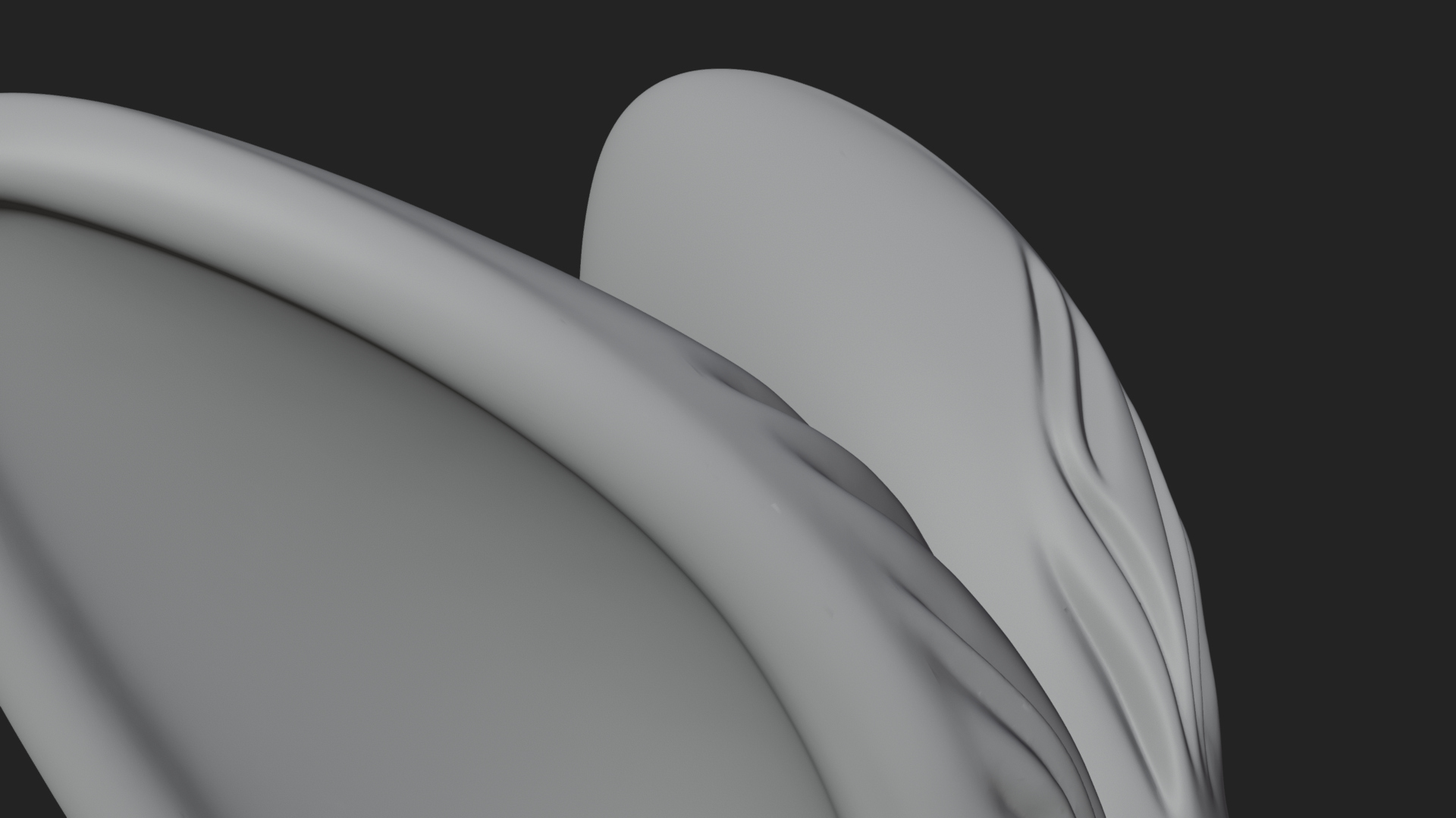 Chocolate Easter Bunny Statue Design 3 3D Print Model 3D Model