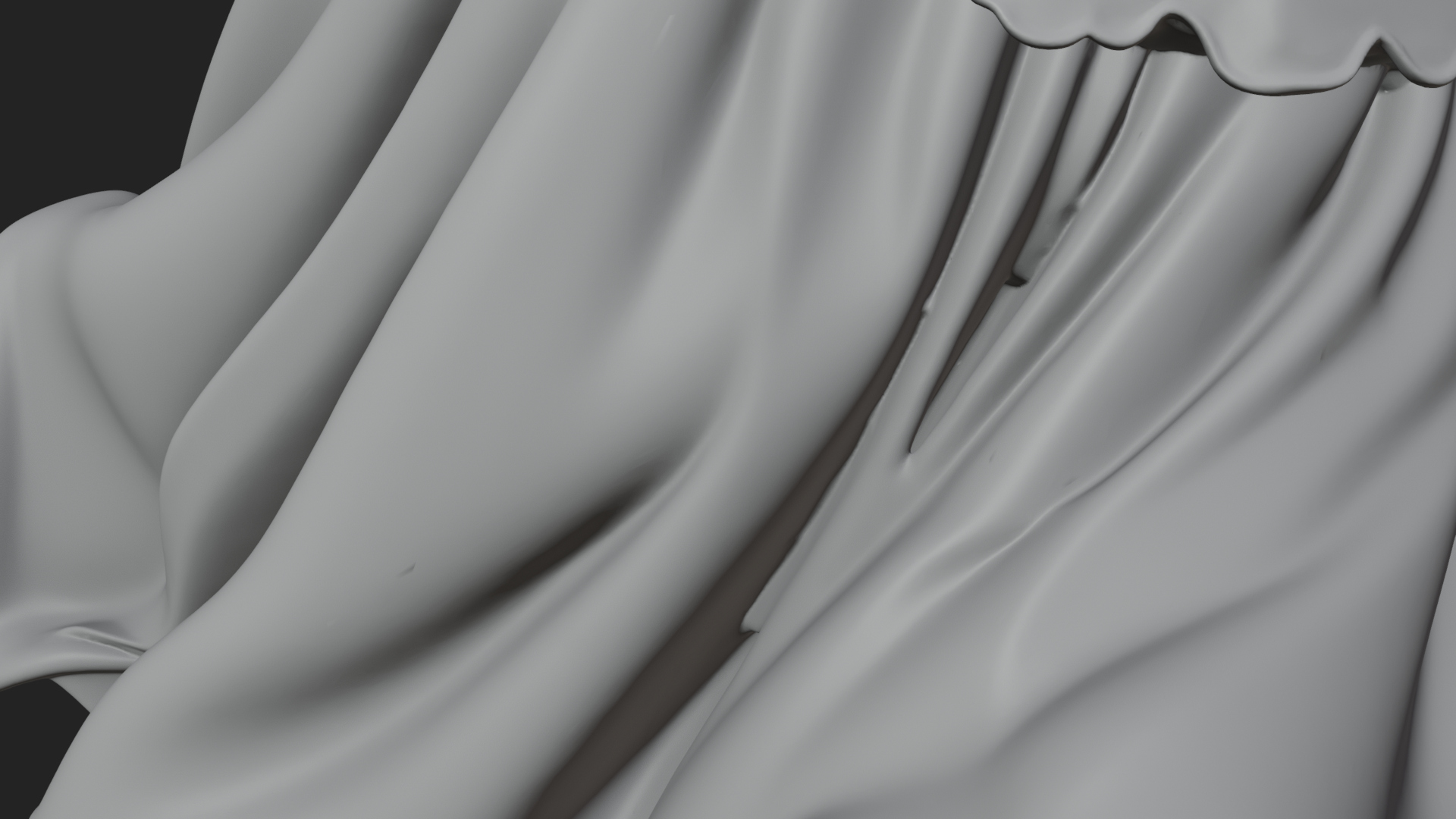 Christmas Lady Statue Design 1 3D Print Model 3D Model