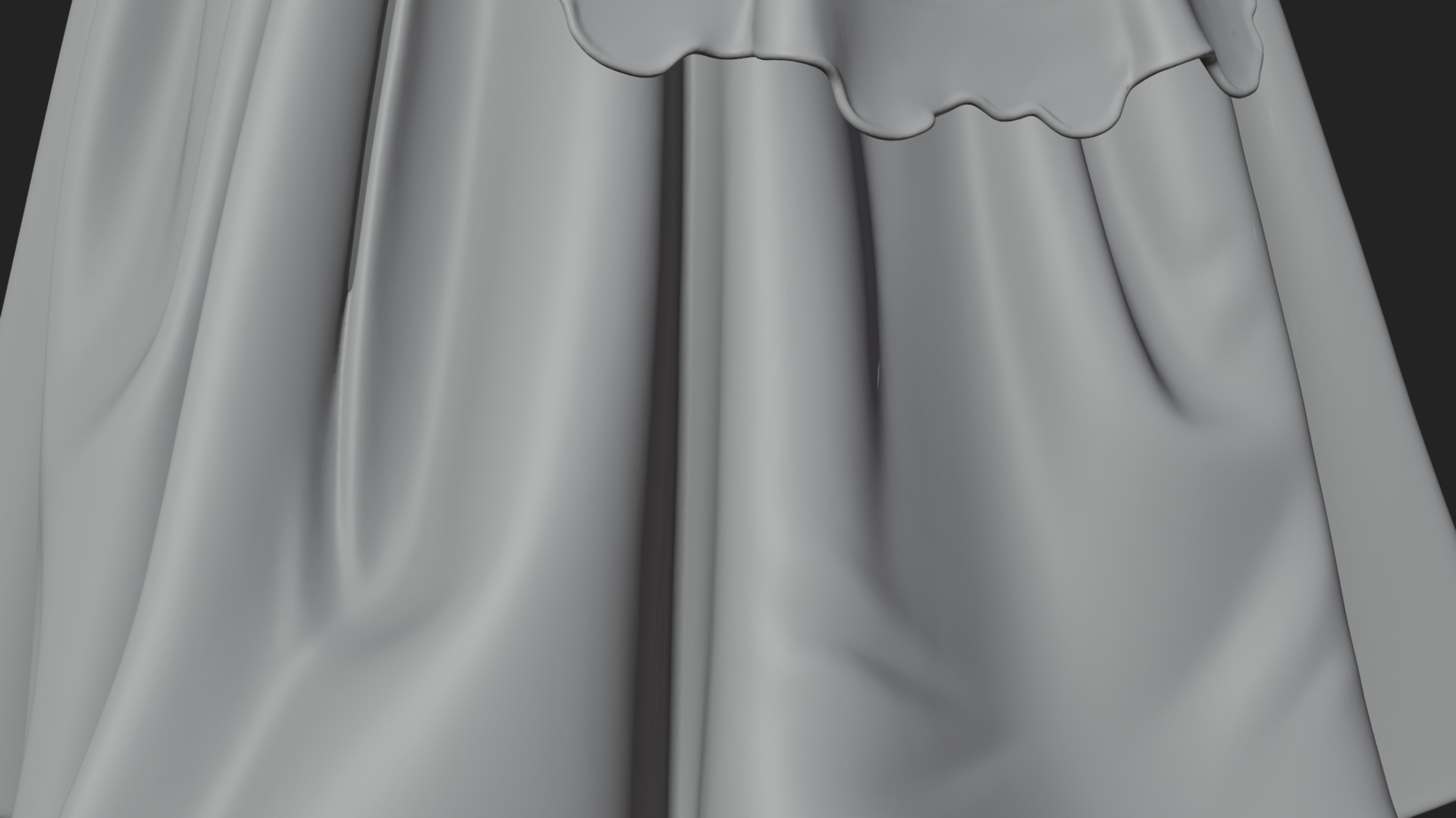 Christmas Lady Statue Design 2 3D Print Model 3D Model