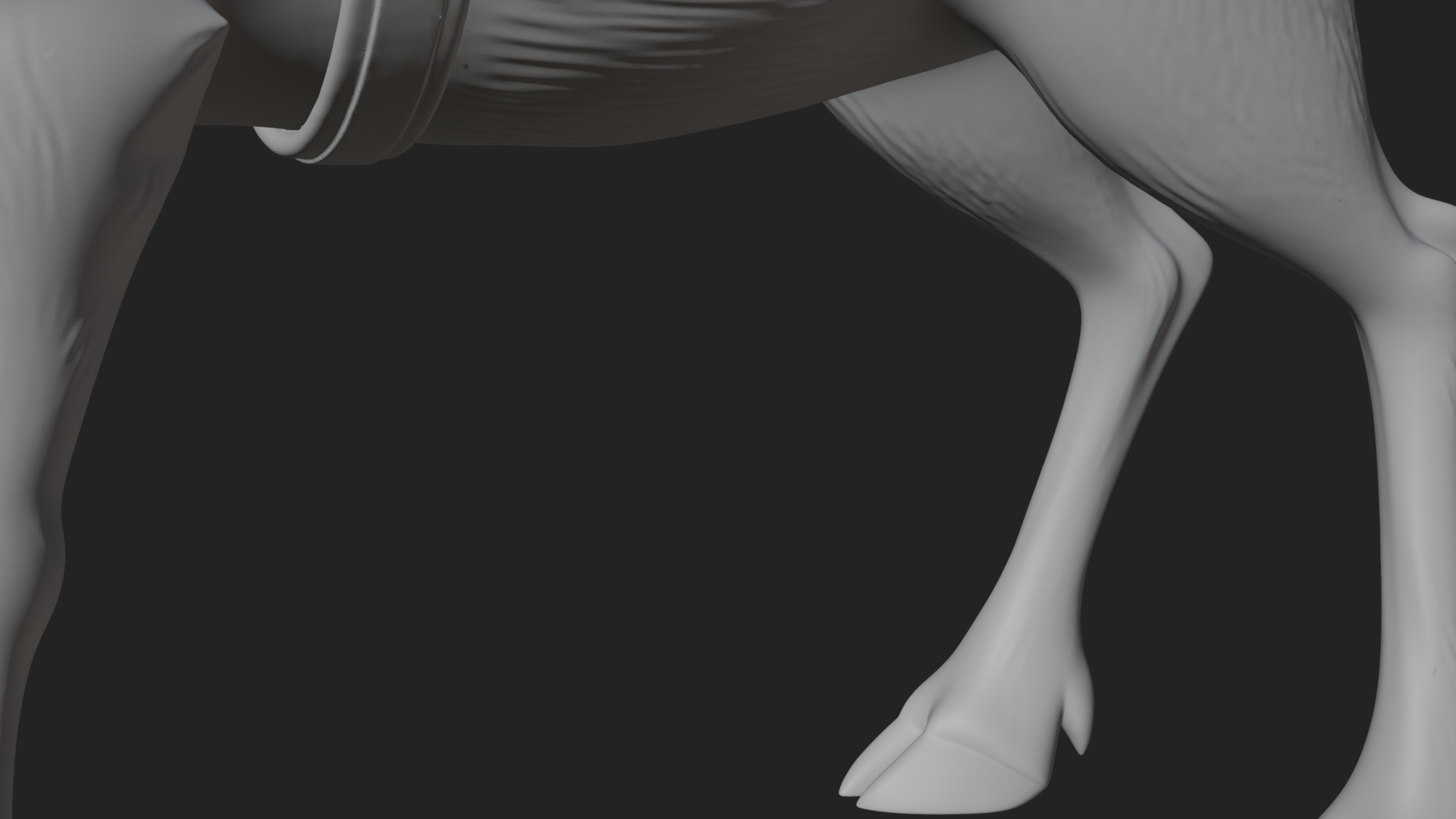 Christmas Reindeer Statue Design 10 3D Print Model 3D Model