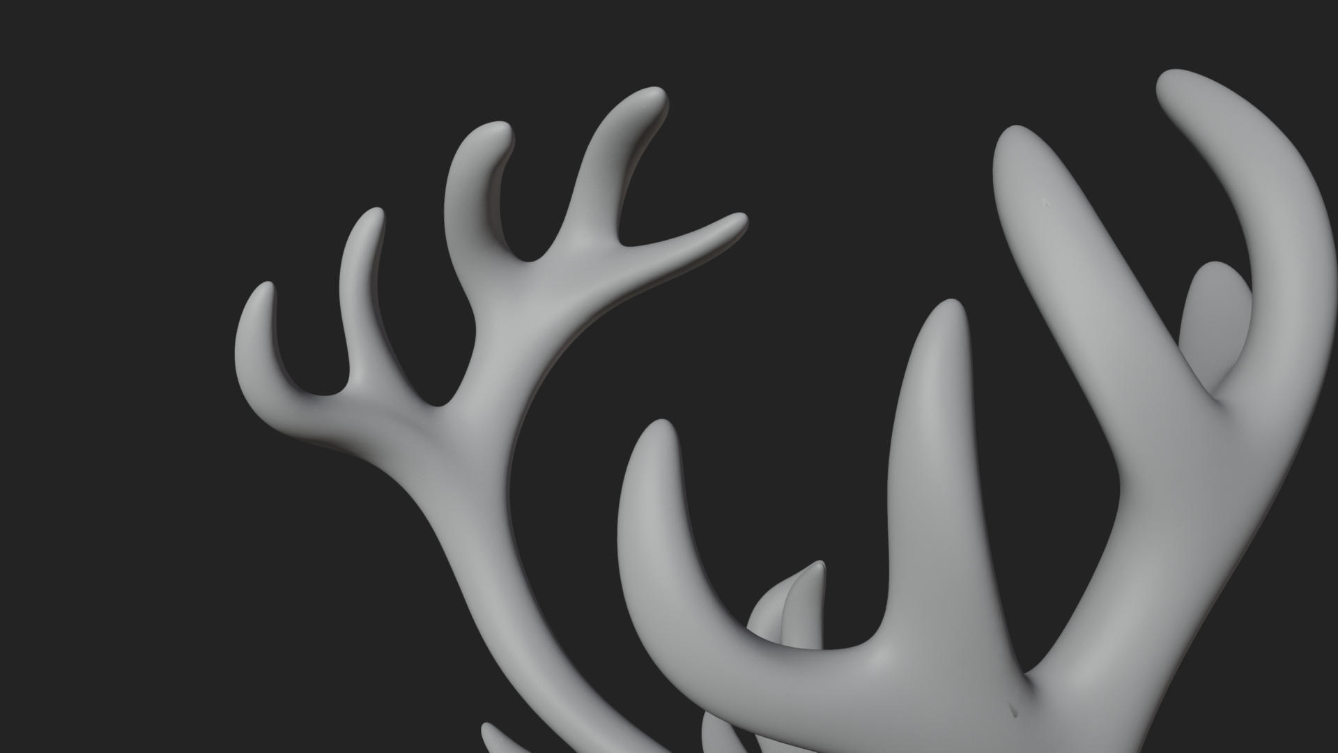 Christmas Reindeer Statue Design 12 3D Print Model 3D Model