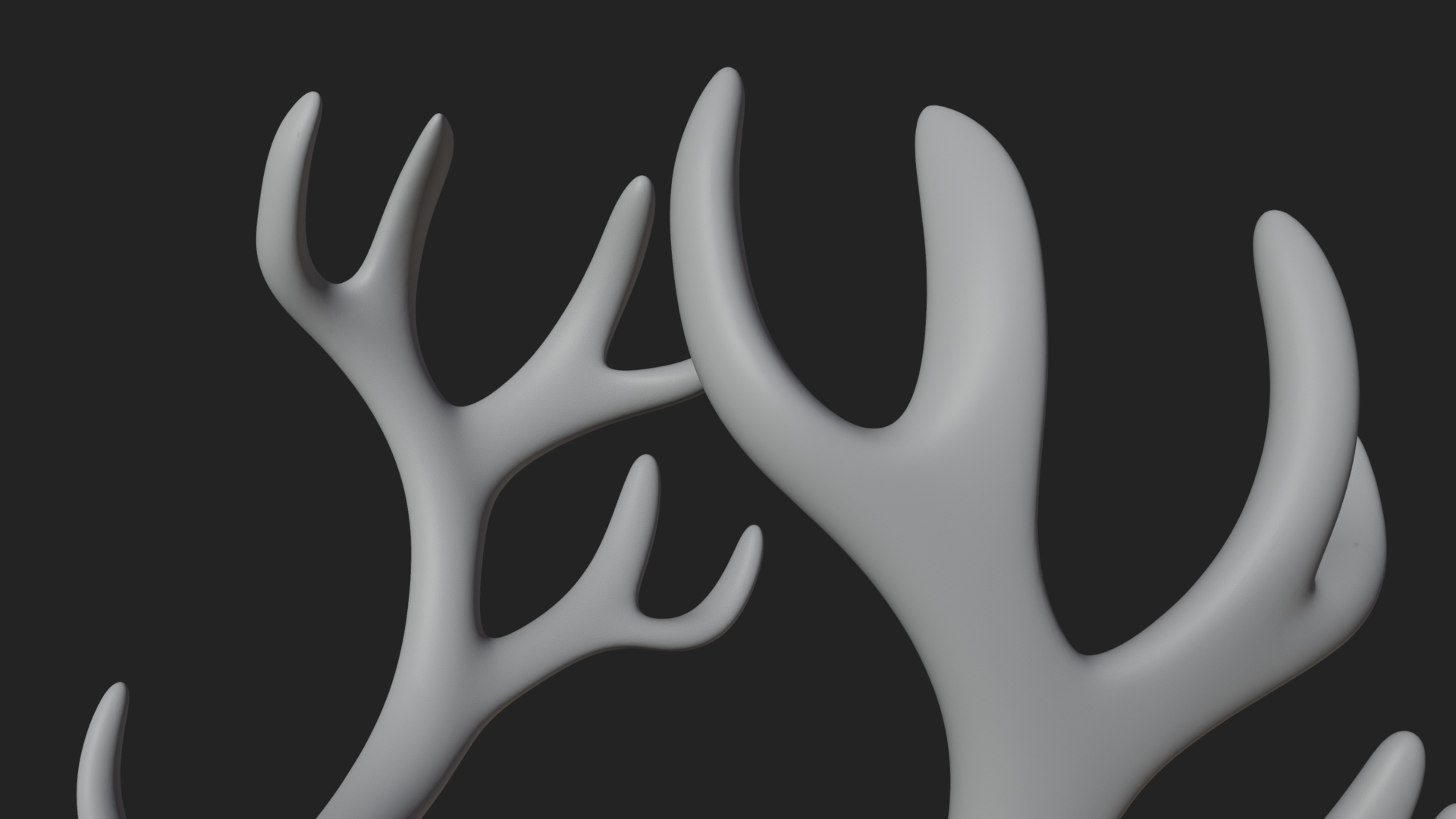 Christmas Reindeer Statue Design 5 3D Print Model 3D Model