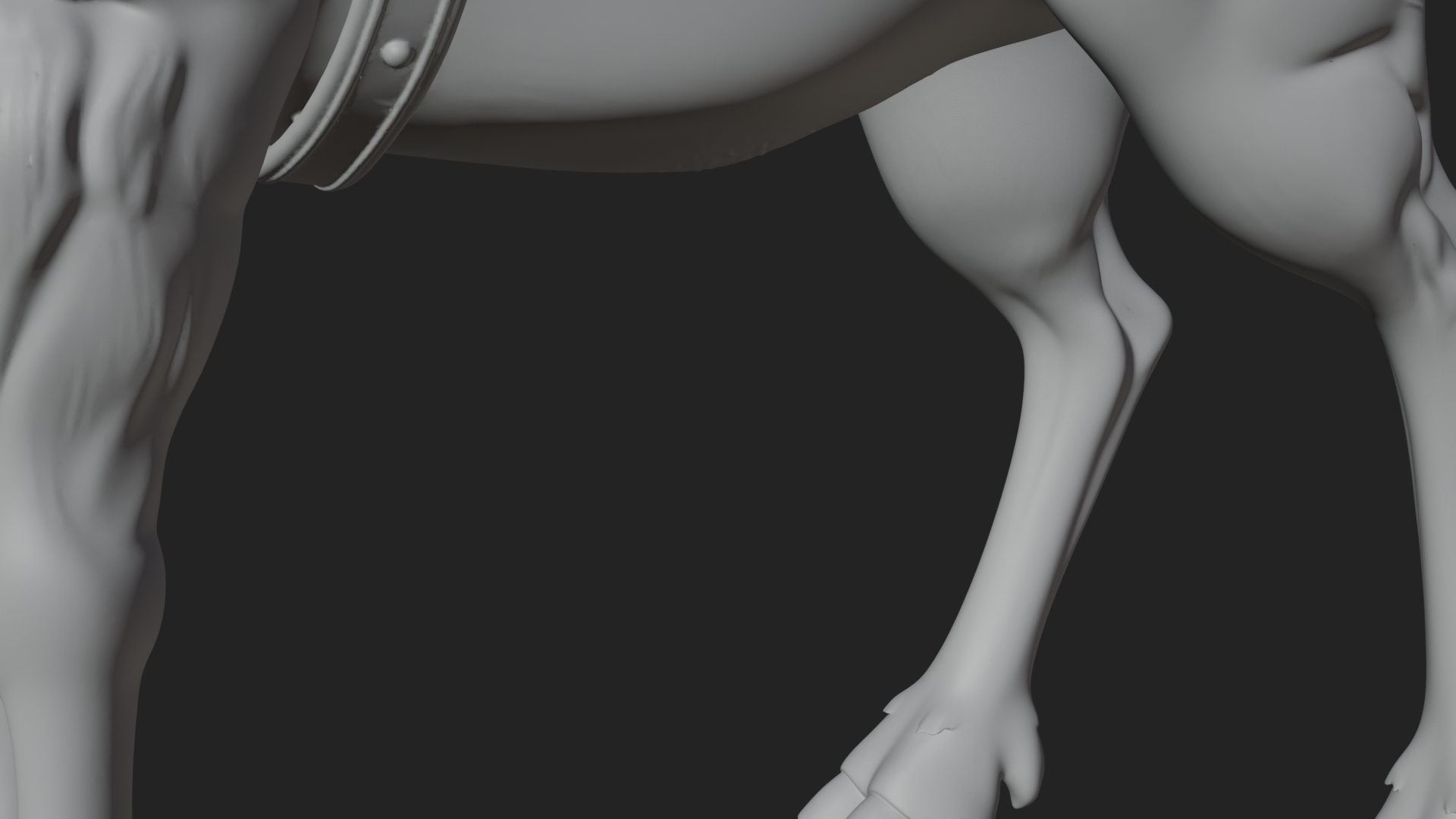 Christmas Reindeer Statue Design 5 3D Print Model 3D Model