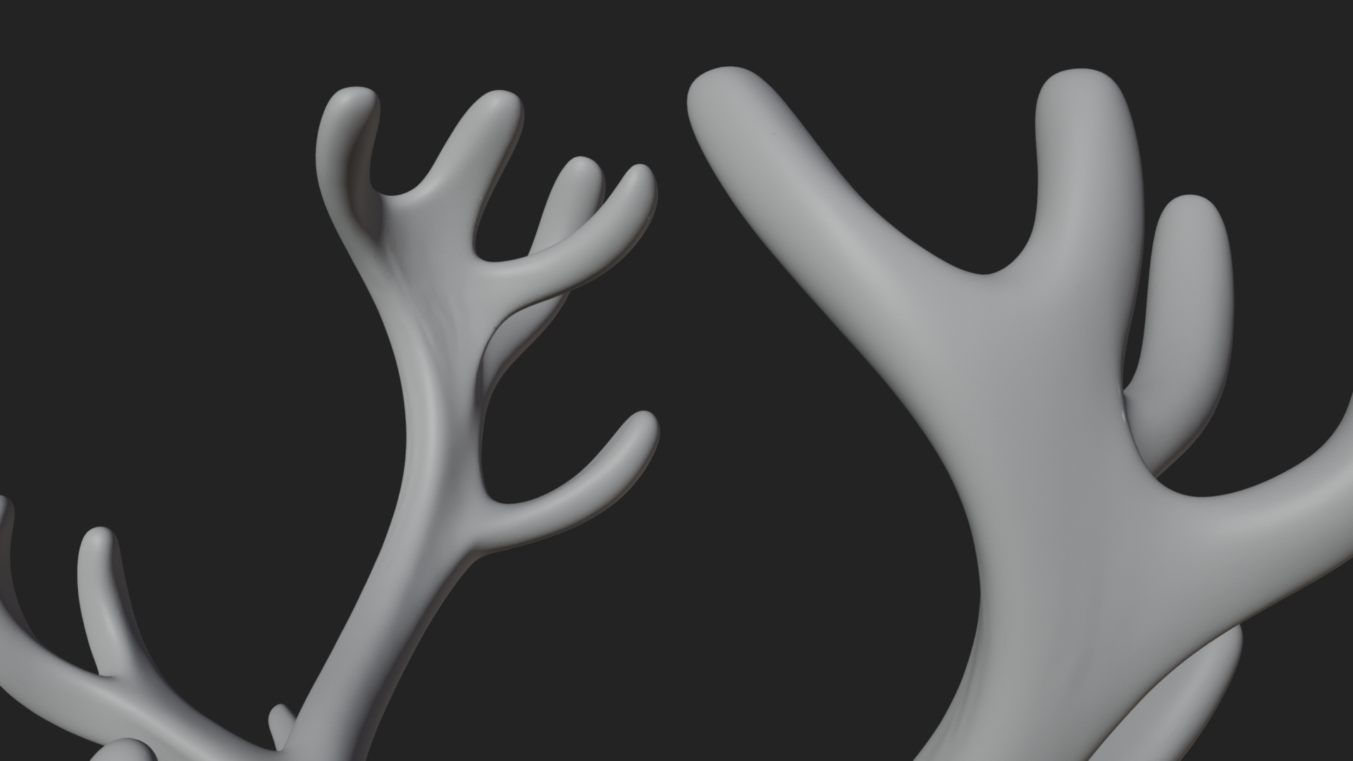 Christmas Reindeer Statue Design 6 3D Print Model 3D Model