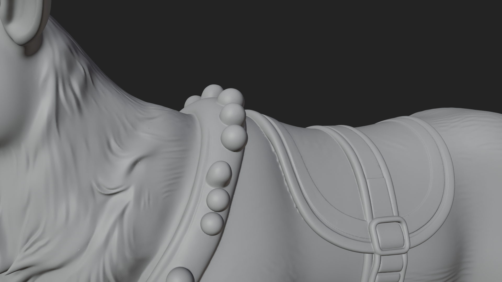 Christmas Reindeer Statue Design 6 3D Print Model 3D Model