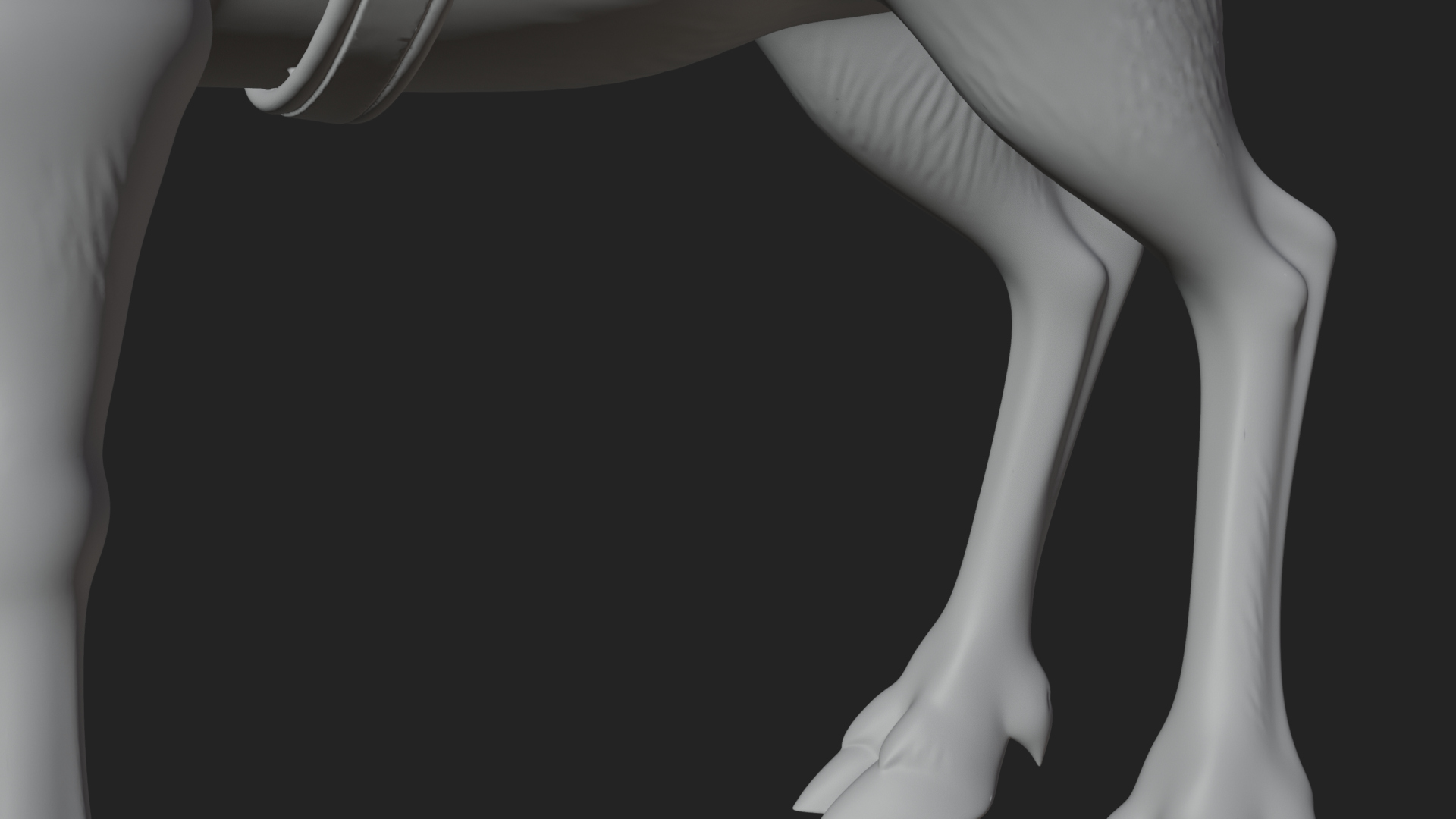 Christmas Reindeer Statue Design 6 3D Print Model 3D Model