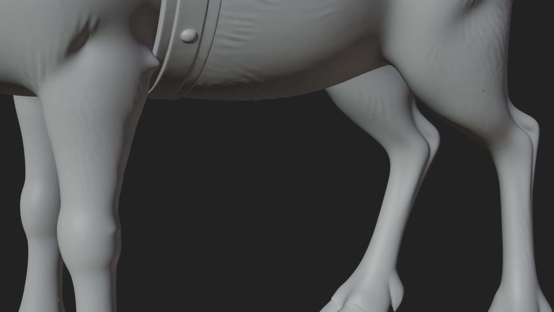 Christmas Reindeer Statue Design 7 3D Print Model 3D Model