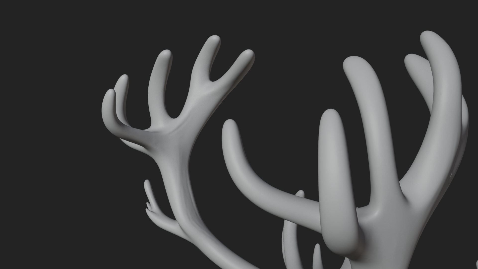 Christmas Reindeer Statue Design 8 3D Print Model 3D Model
