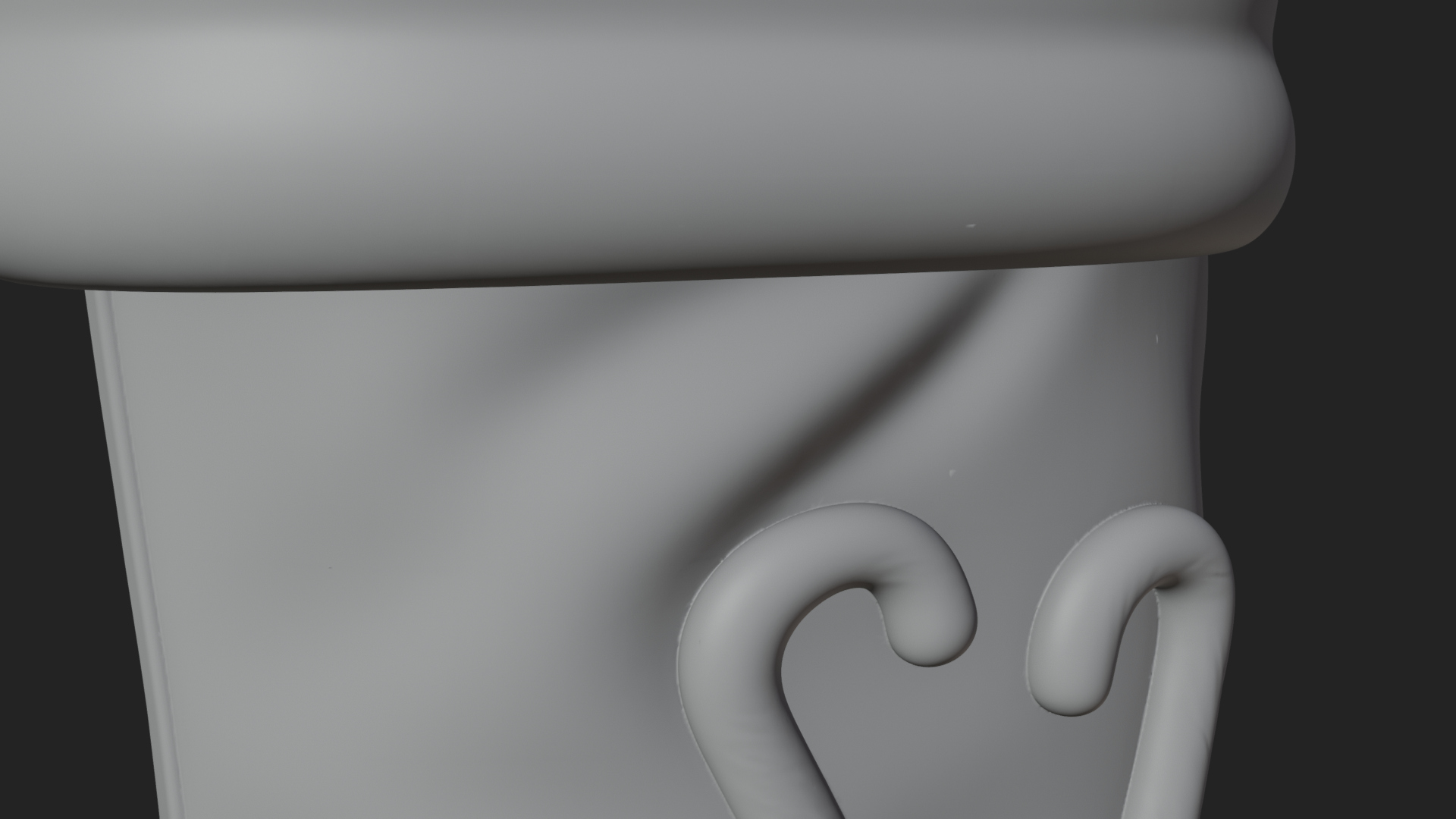 Christmas Stocking Ornament Design 1 3D Print Model 3D Model