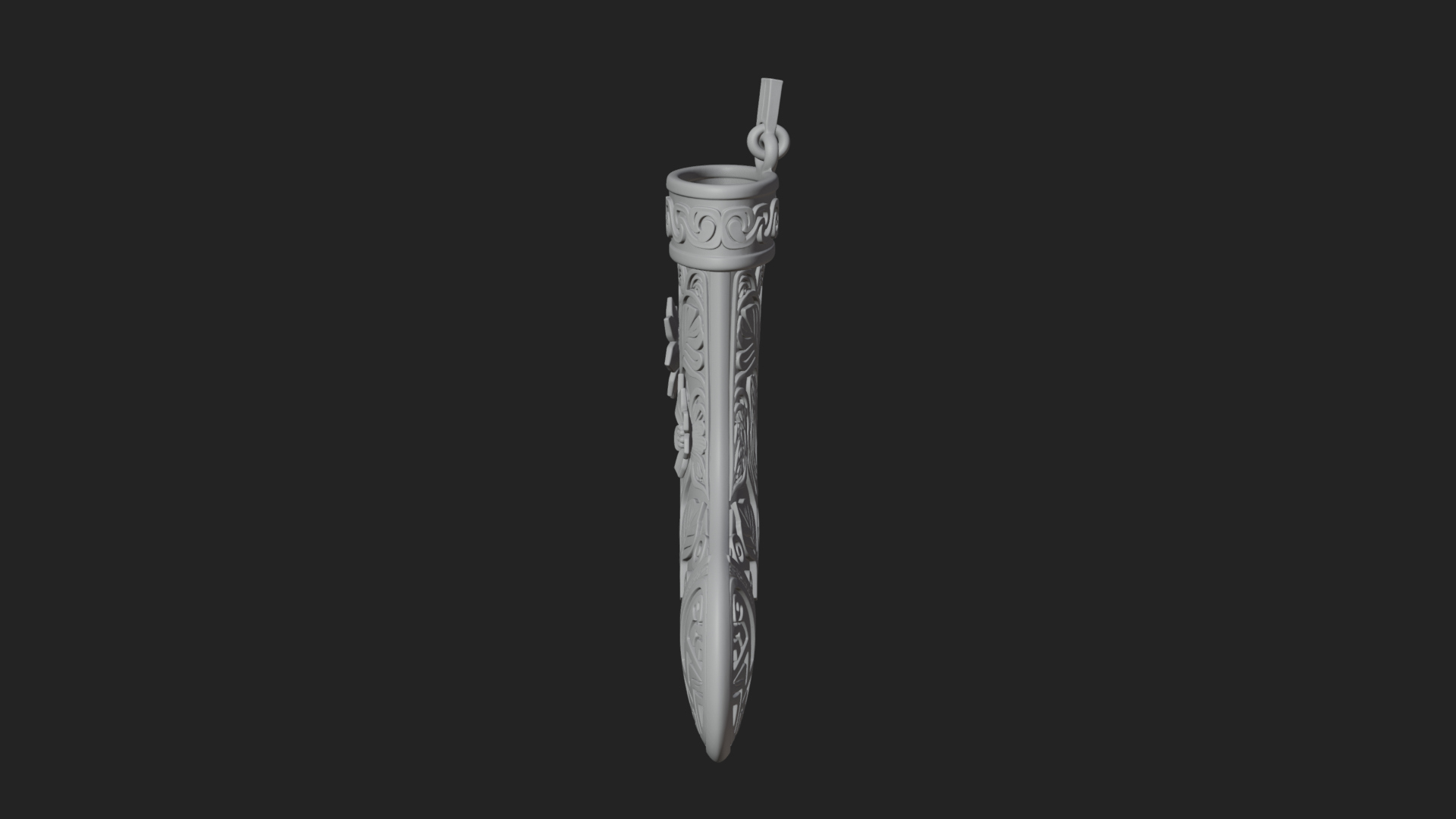Christmas Stocking Ornament Design 6 3D Print Model 3D Model