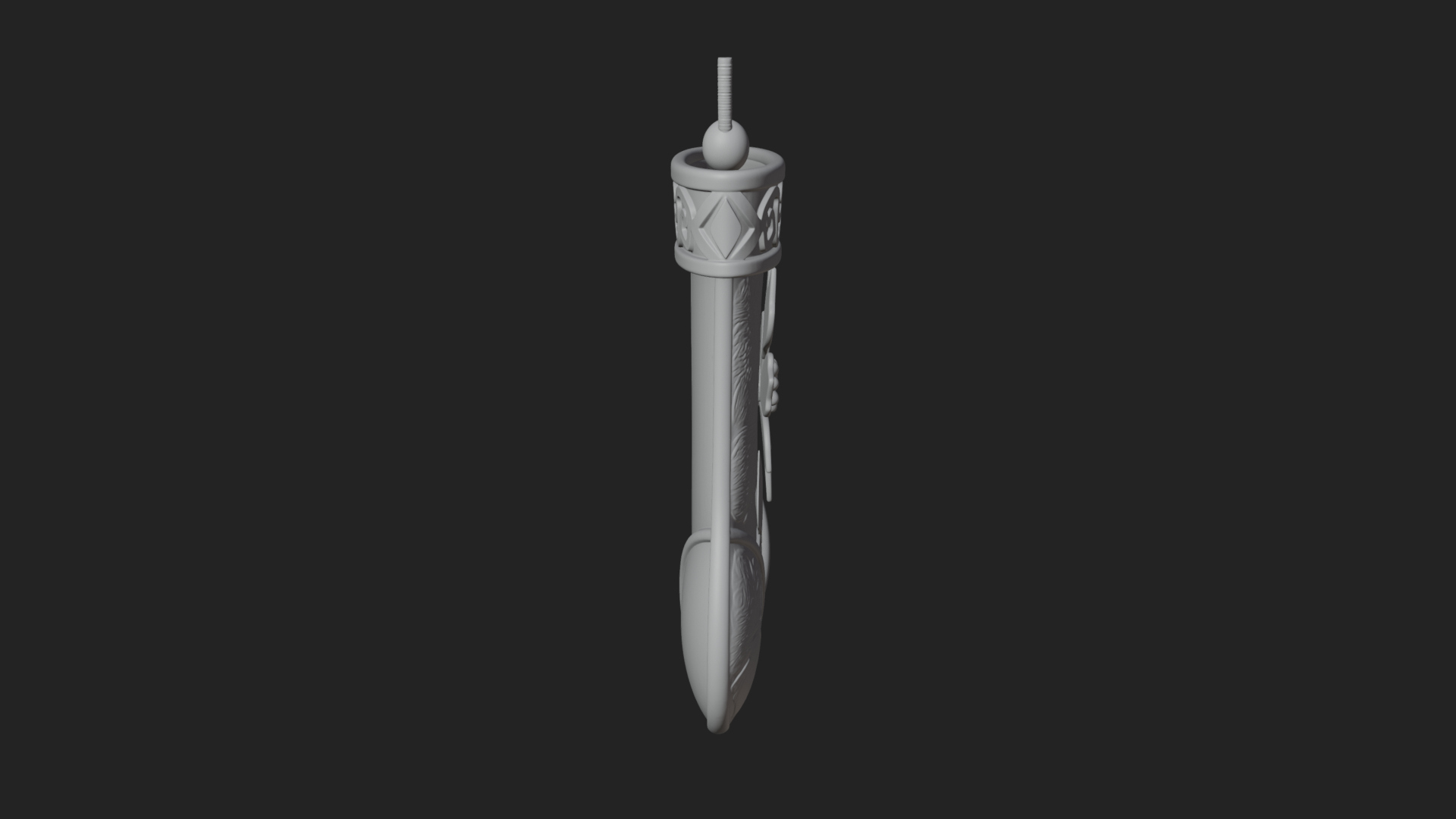 Christmas Stocking Ornament Design 7 3D Print Model 3D Model