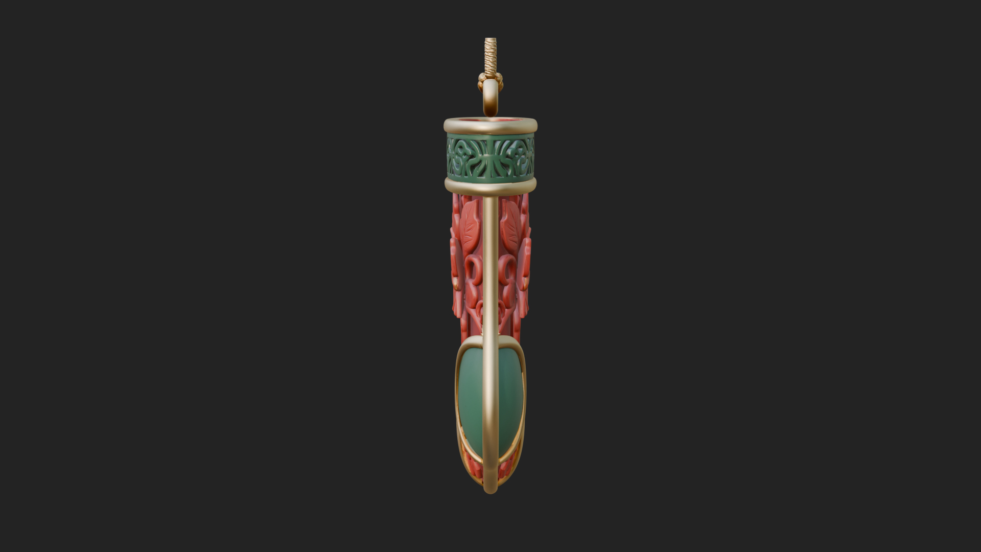 Christmas Stocking Ornament Design 8 3D Print Model 3D Model