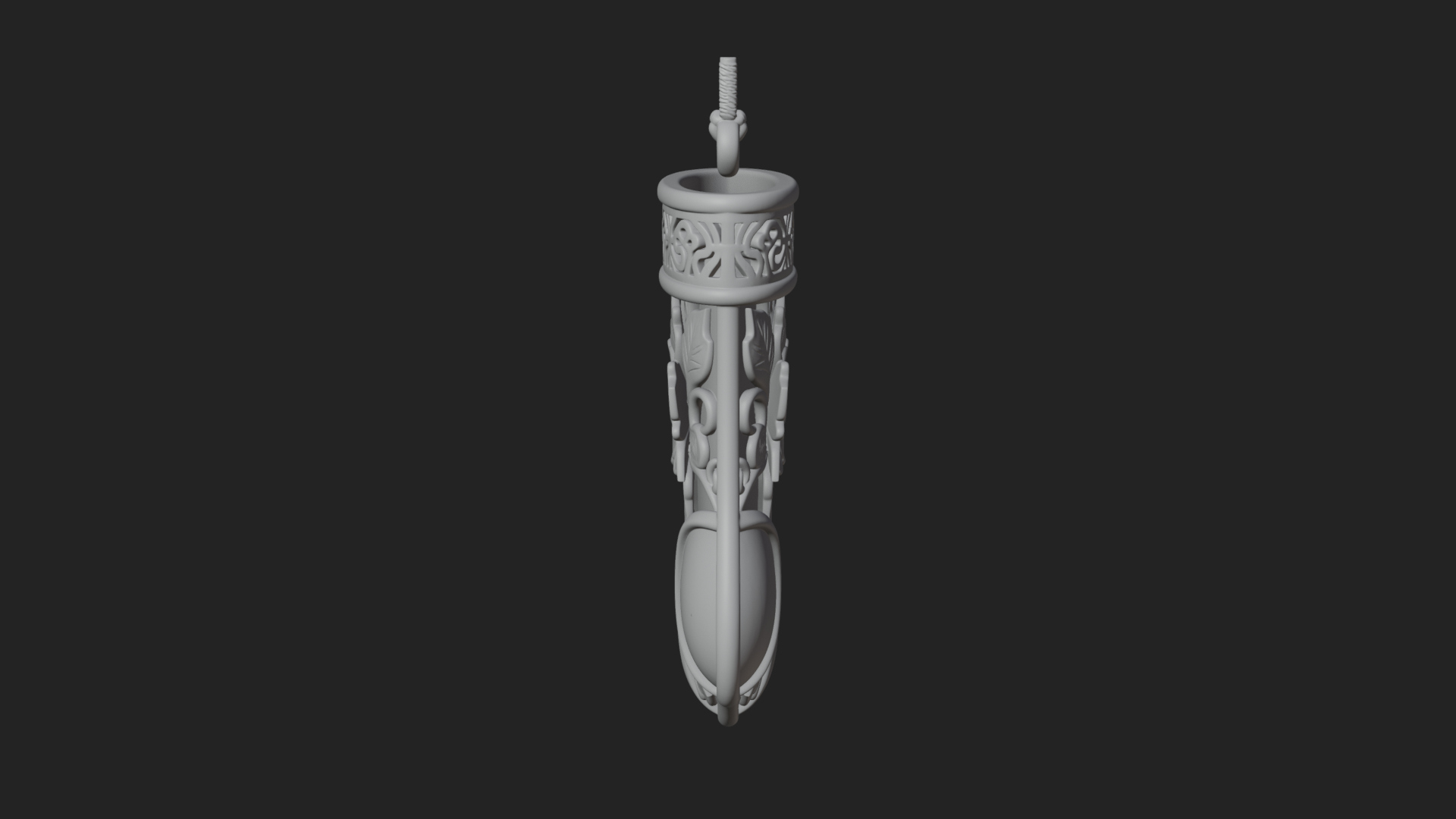 Christmas Stocking Ornament Design 8 3D Print Model 3D Model
