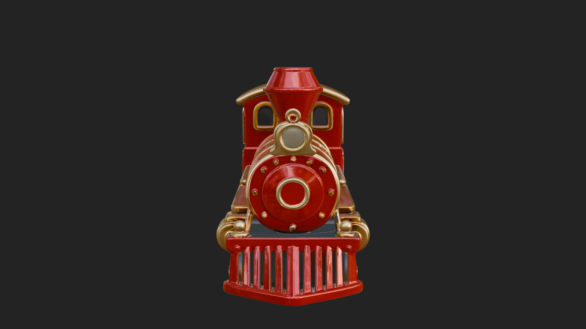 Christmas Toy Train Model Design 1 3D Print Model 3D Model