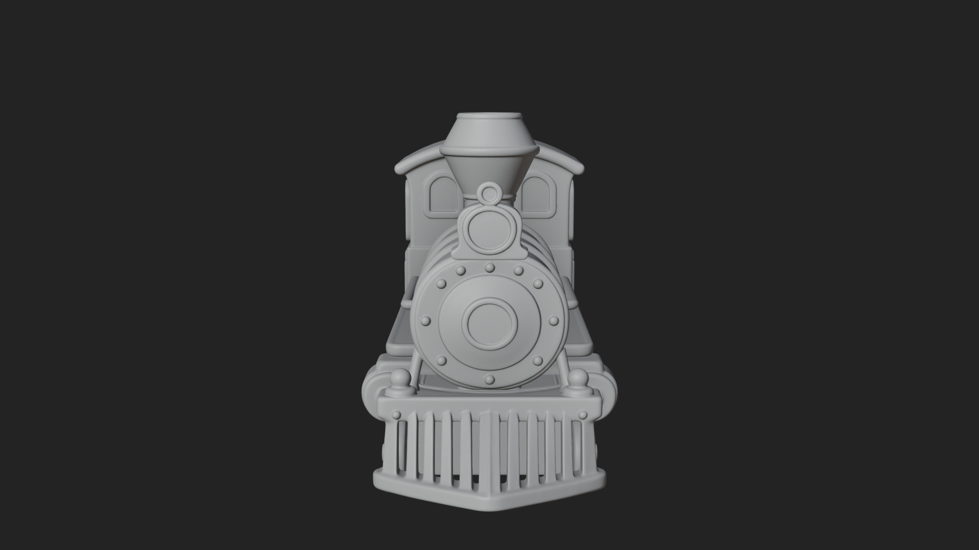 Christmas Toy Train Model Design 1 3D Print Model 3D Model
