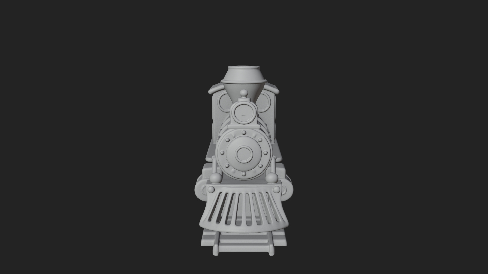 Christmas Toy Train Model Design 2 3D Print Model 3D Model