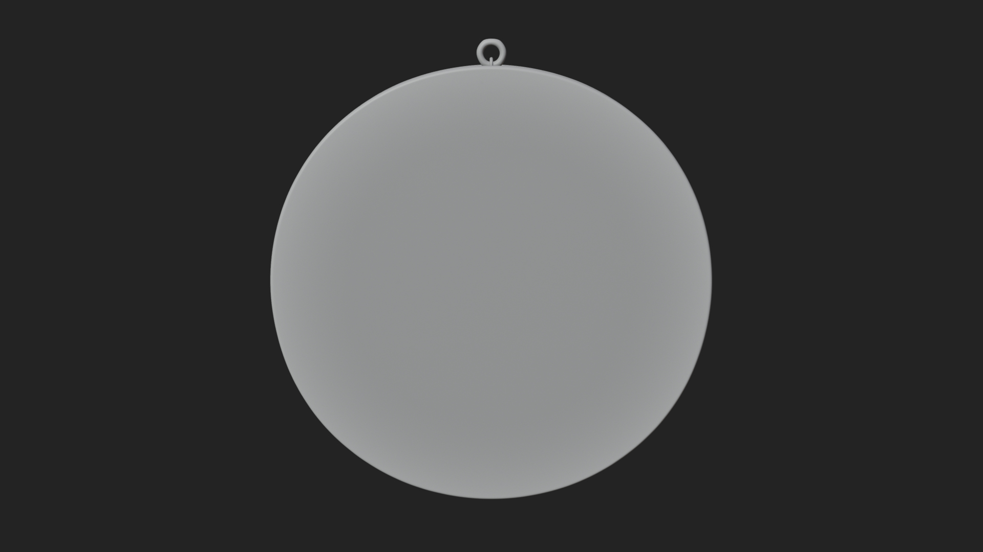 Circus Clown Oval Relief Plaque Design 3 3D Print Model 3D Model