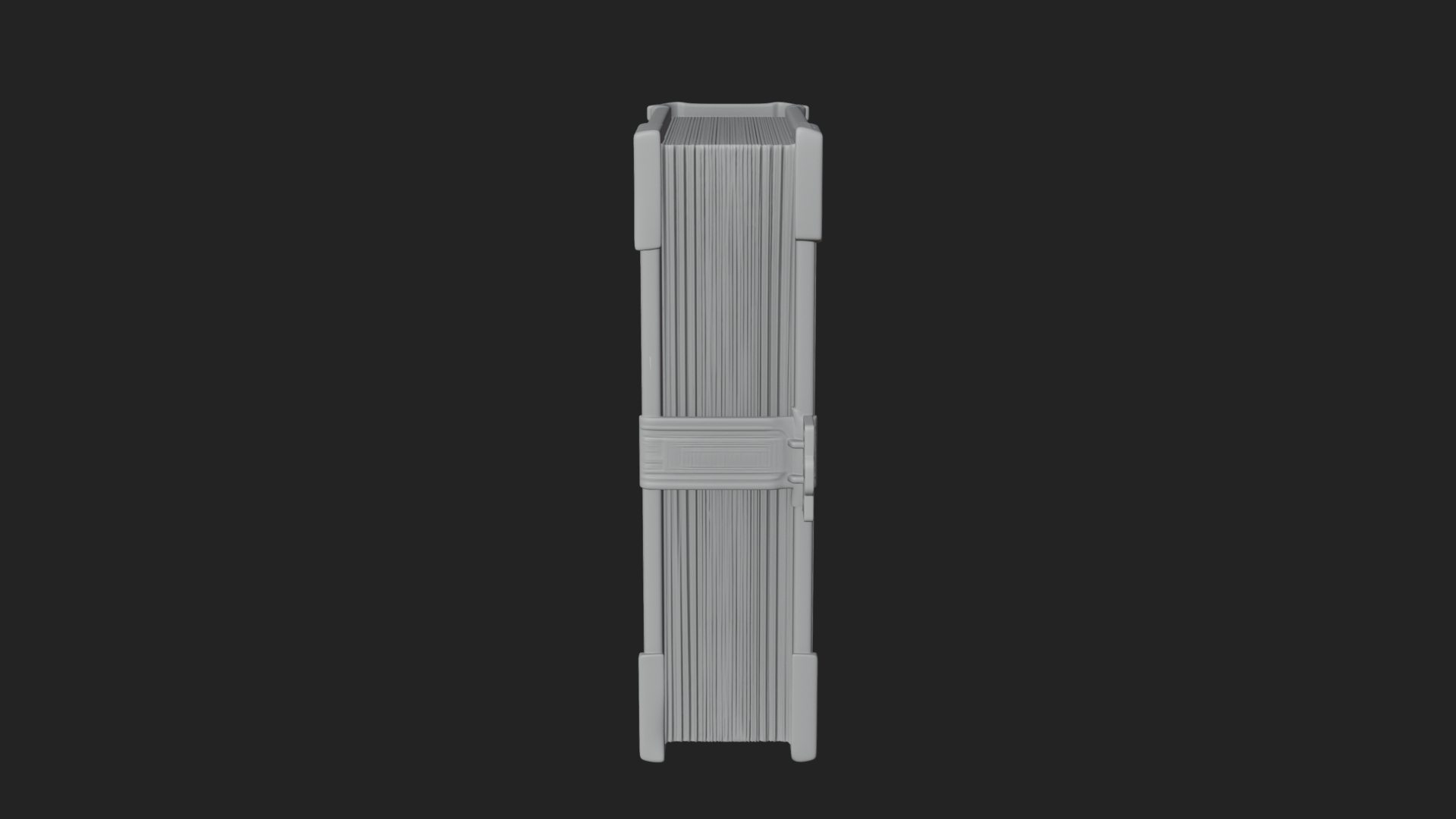 Clasped Arcane Spell Book Model Design 2 3D Print Model 3D Model
