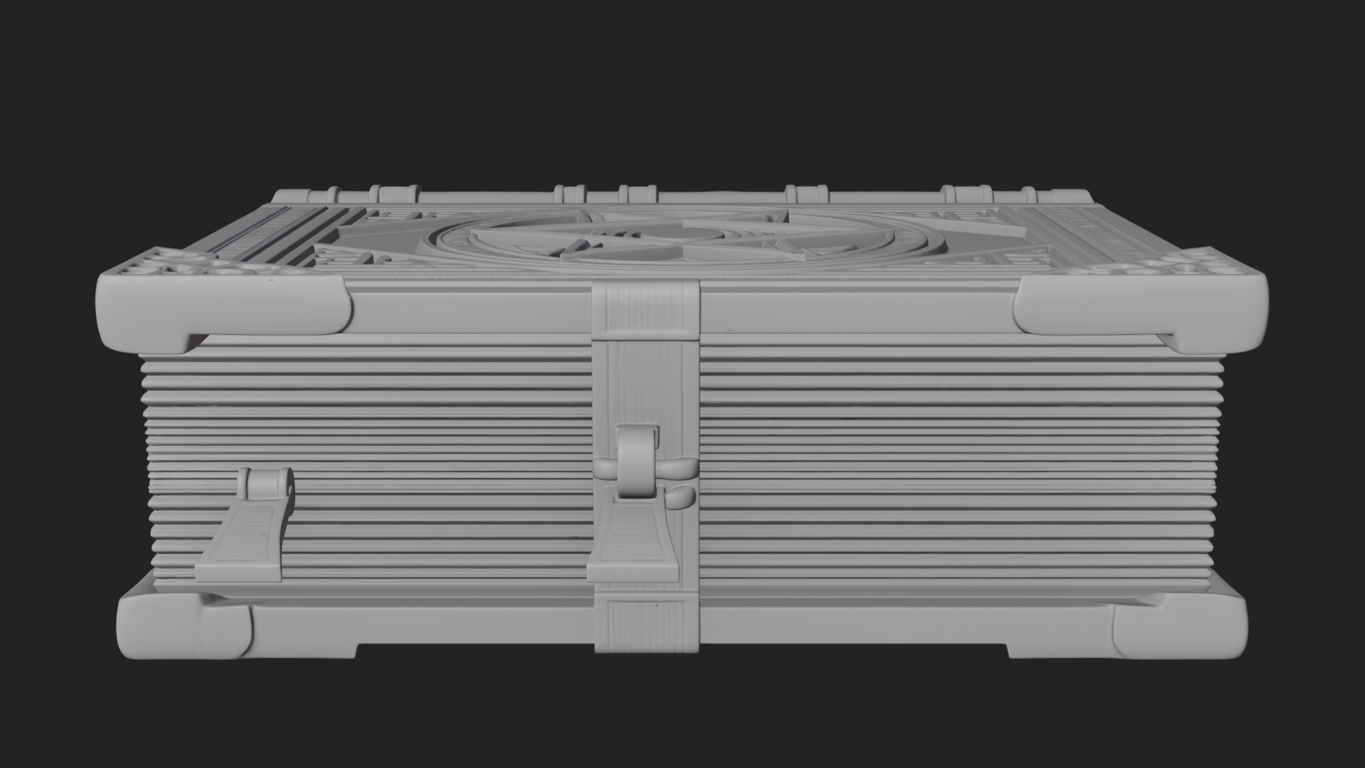 Clasped Arcane Spell Book Model Design 3 3D Print Model 3D Model