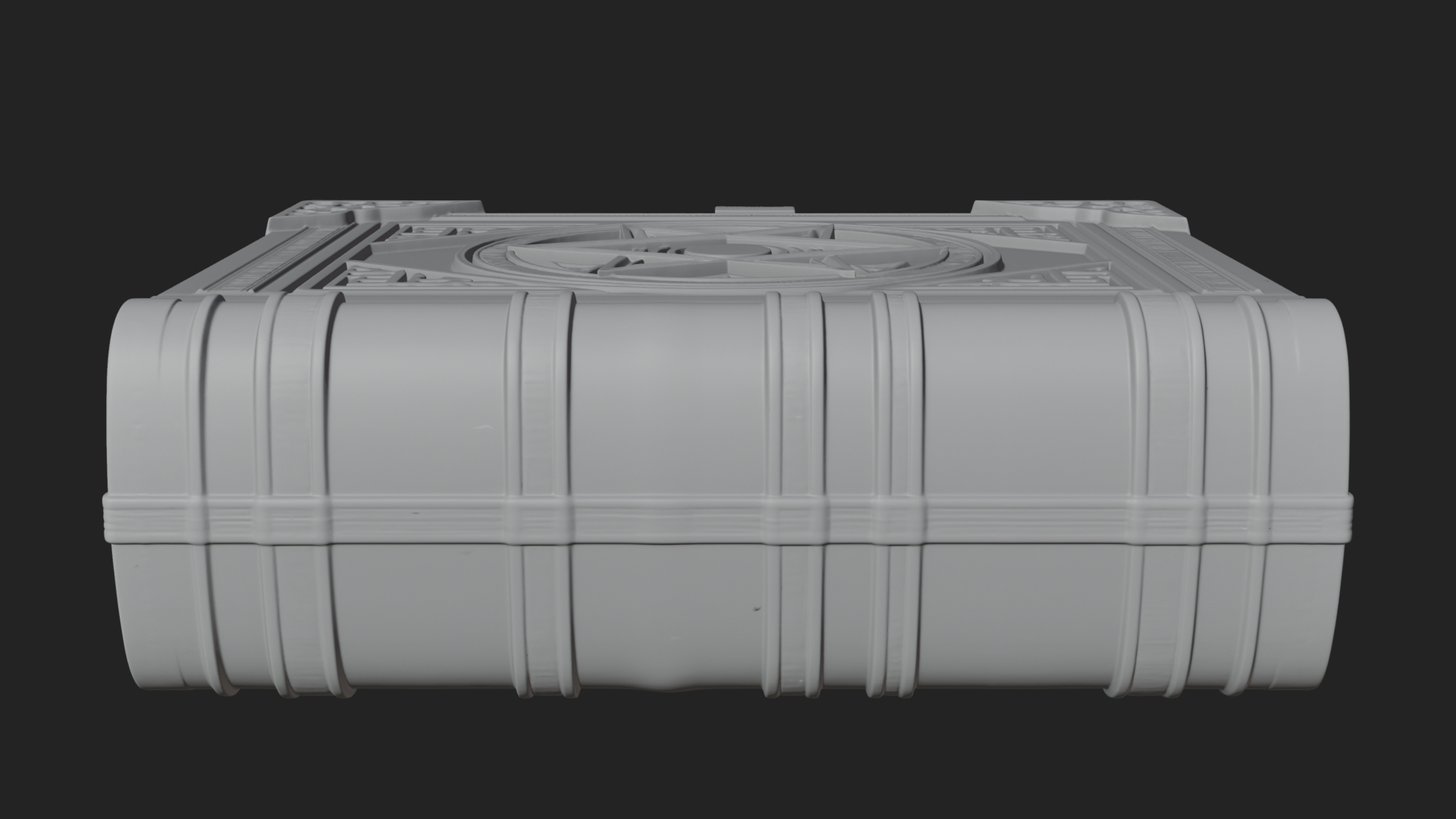 Clasped Arcane Spell Book Model Design 3 3D Print Model 3D Model