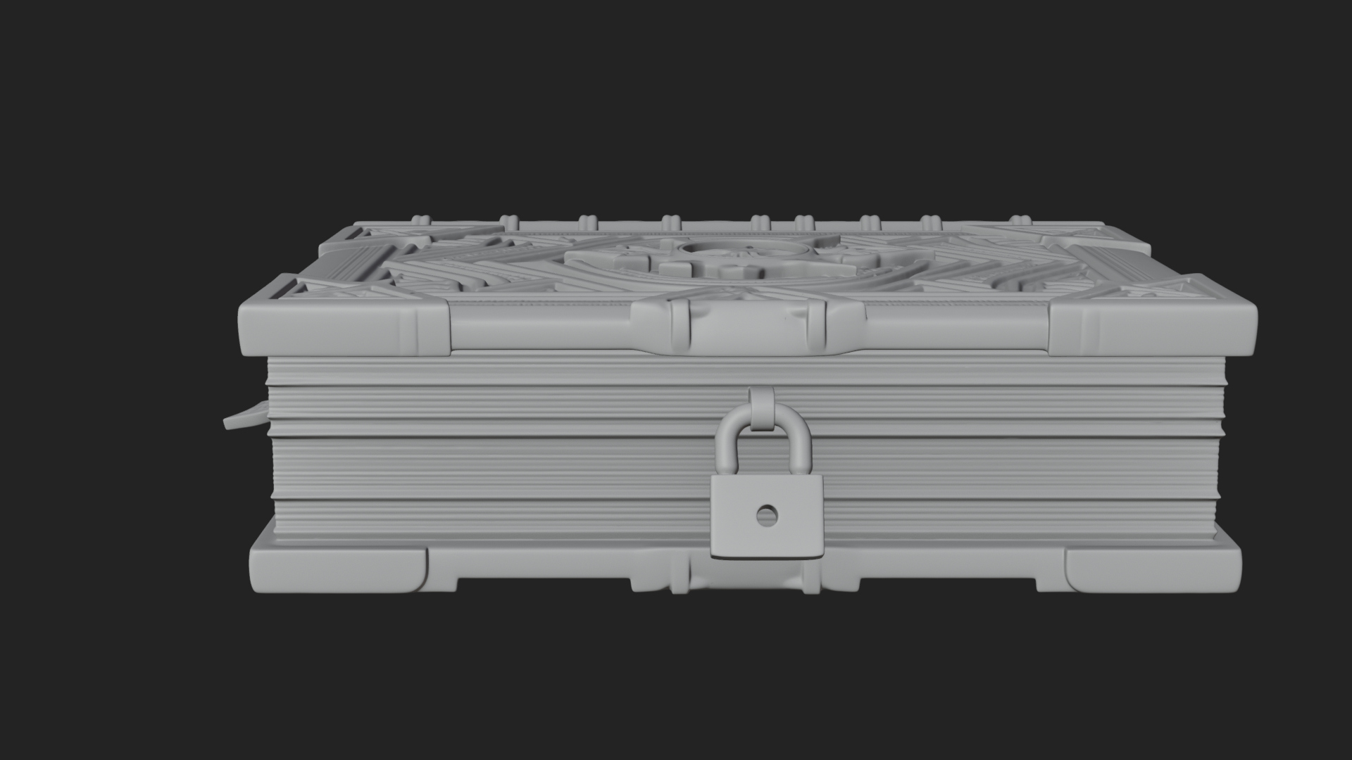 Clasped Arcane Spell Book Model Design 6 3D Print Model 3D Model
